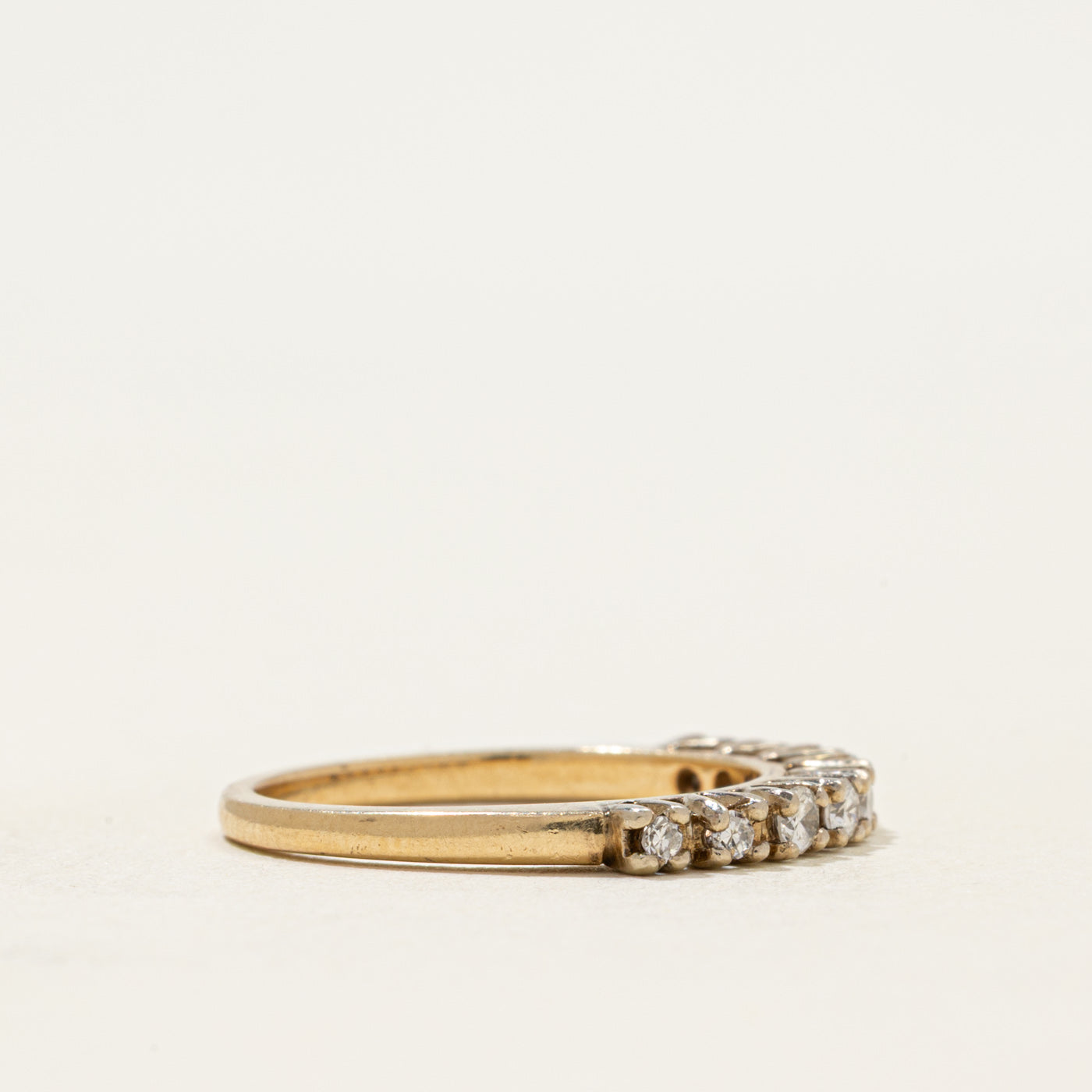 Semi Eternity Diamond Ring | 0.26ctw | SZ 7.25