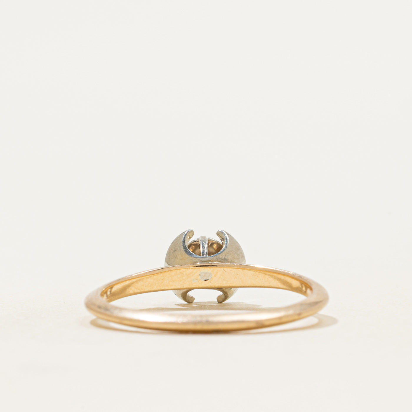 Illusion Set Solitaire Diamond Ring | 0.11ct | SZ 7