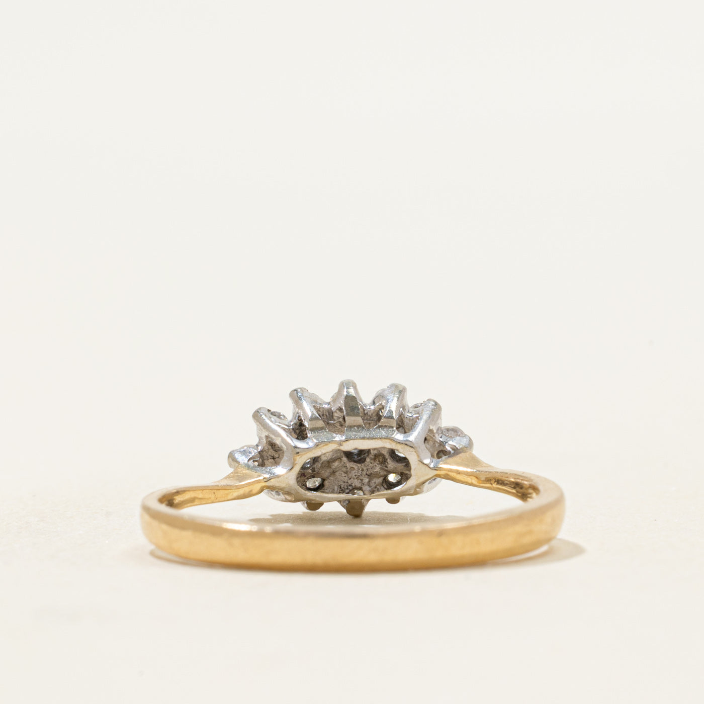 14k Diamond Cluster Ring | 0.23ctw | SZ 5.75
