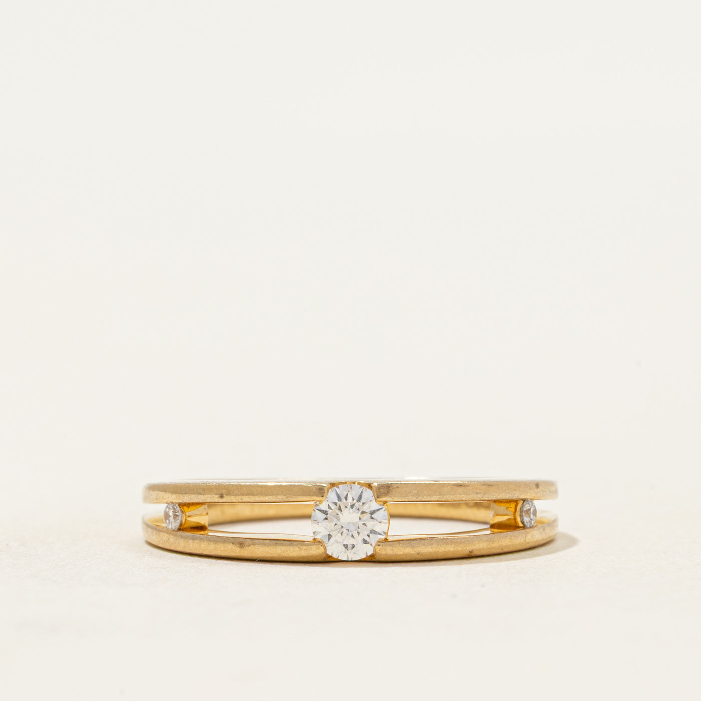18k Diamond Openwork Ring | 0.19ctw | SZ 6