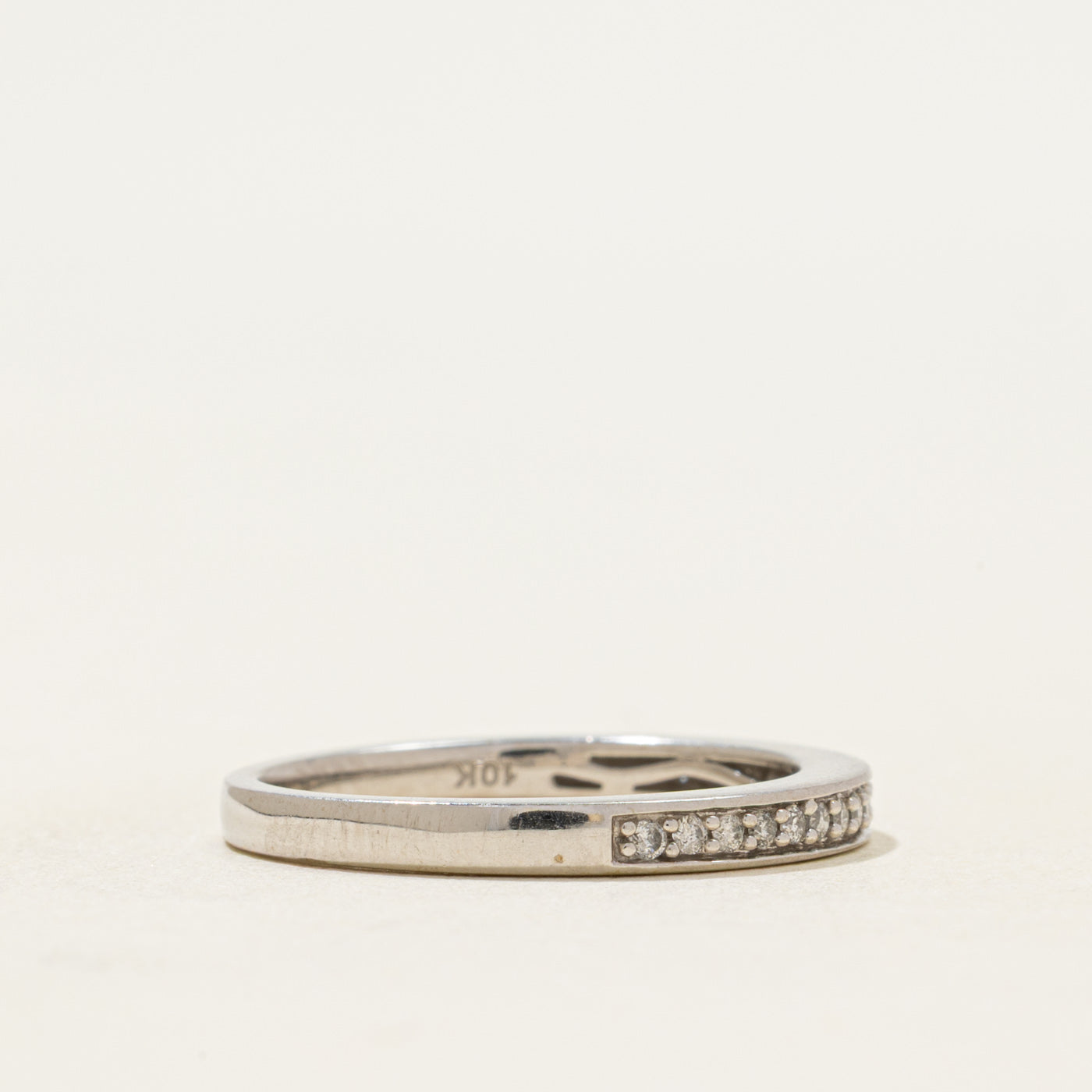 Semi Eternity Diamond Band | 0.11ctw | 2.40mm | SZ 7