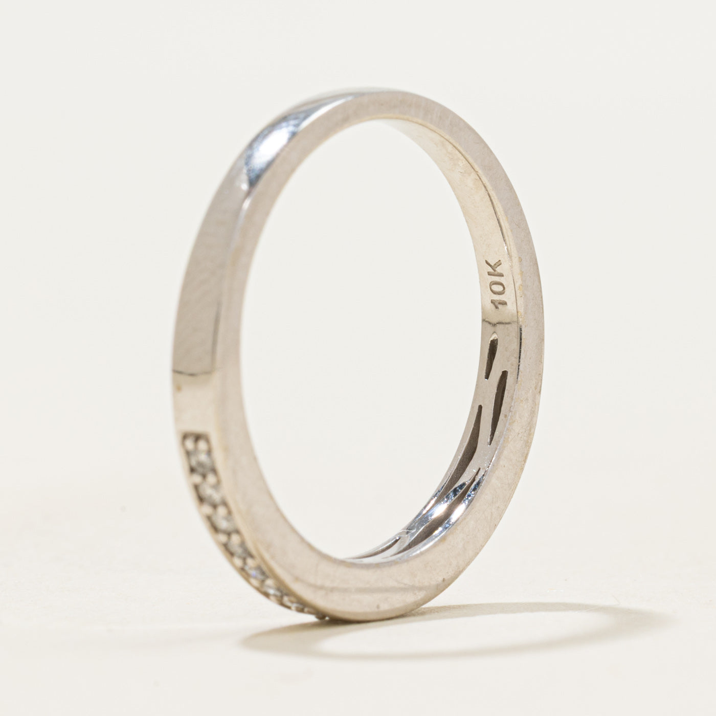 Semi Eternity Diamond Band | 0.11ctw | 2.40mm | SZ 7