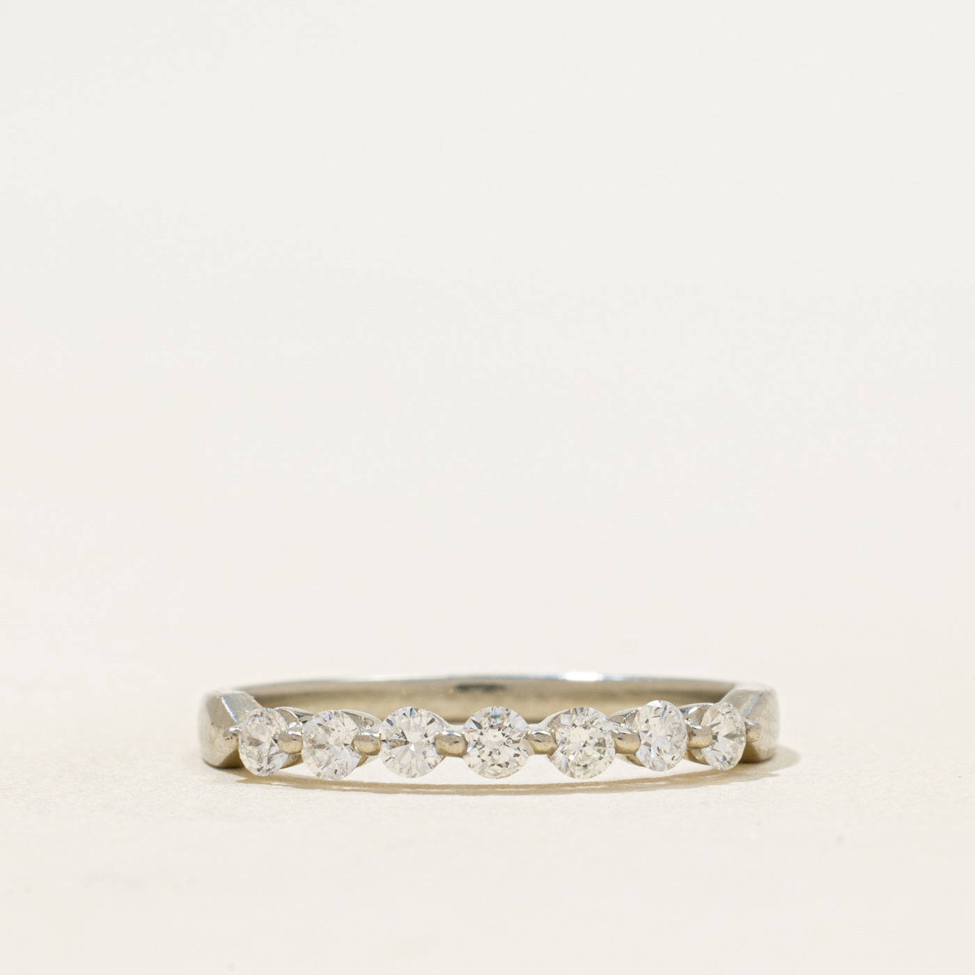 19k Semi Eternity Diamond Band | 0.32ctw | 2.45mm | SZ 7