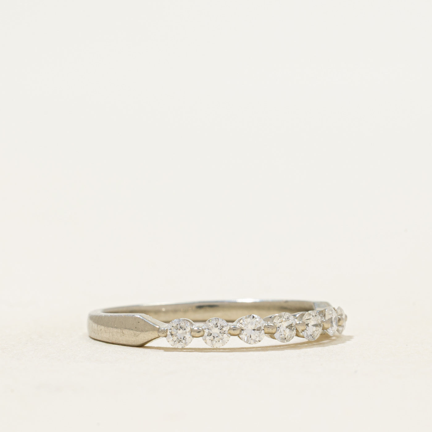 19k Semi Eternity Diamond Band | 0.32ctw | 2.45mm | SZ 7