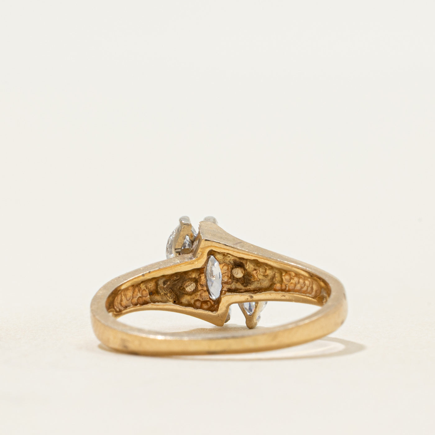 Three Stone Marquise Cut Diamond Ring | 0.51ct | SZ 4.75