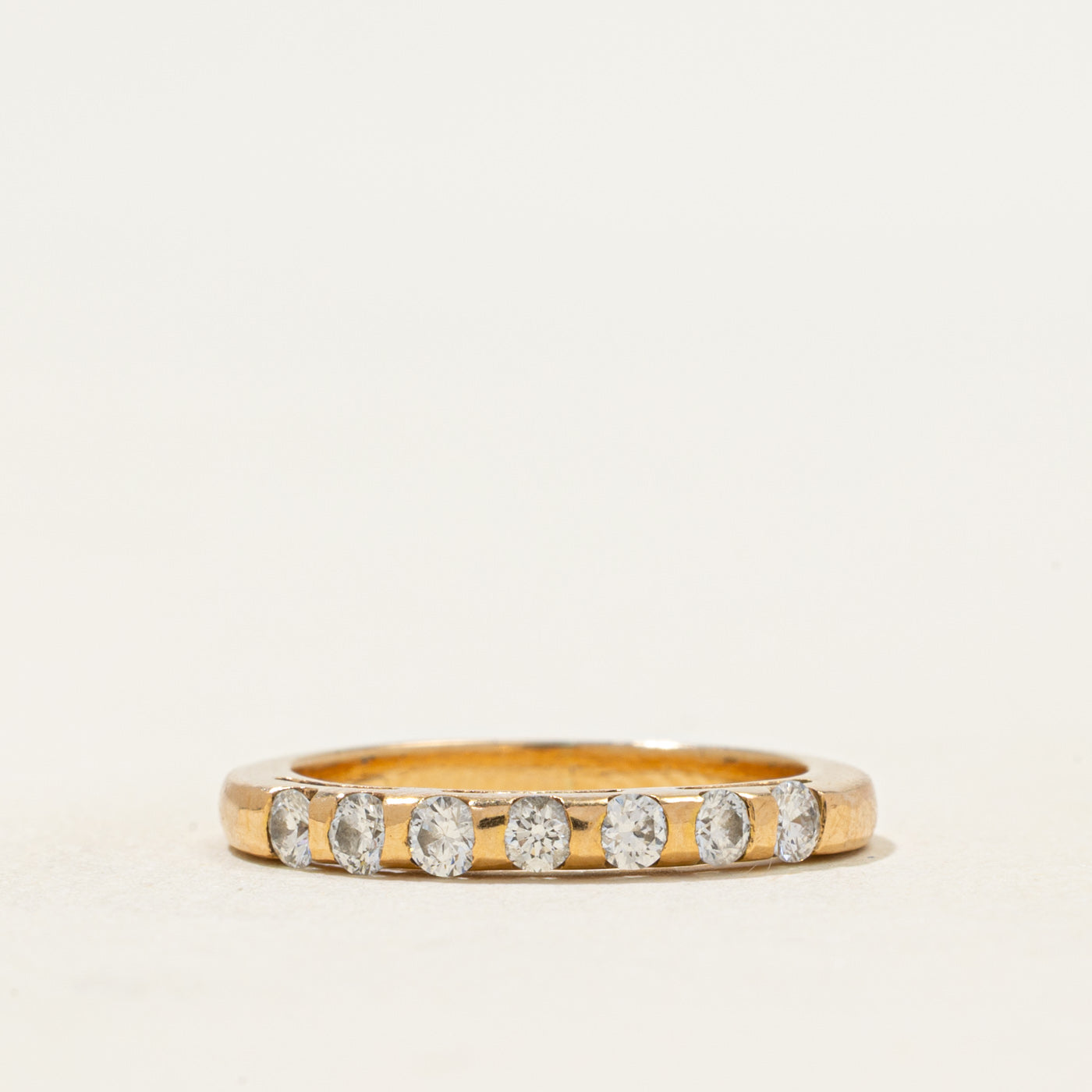 Tension Set Semi Eternity Diamond Ring | 0.33ctw | SZ 5.5