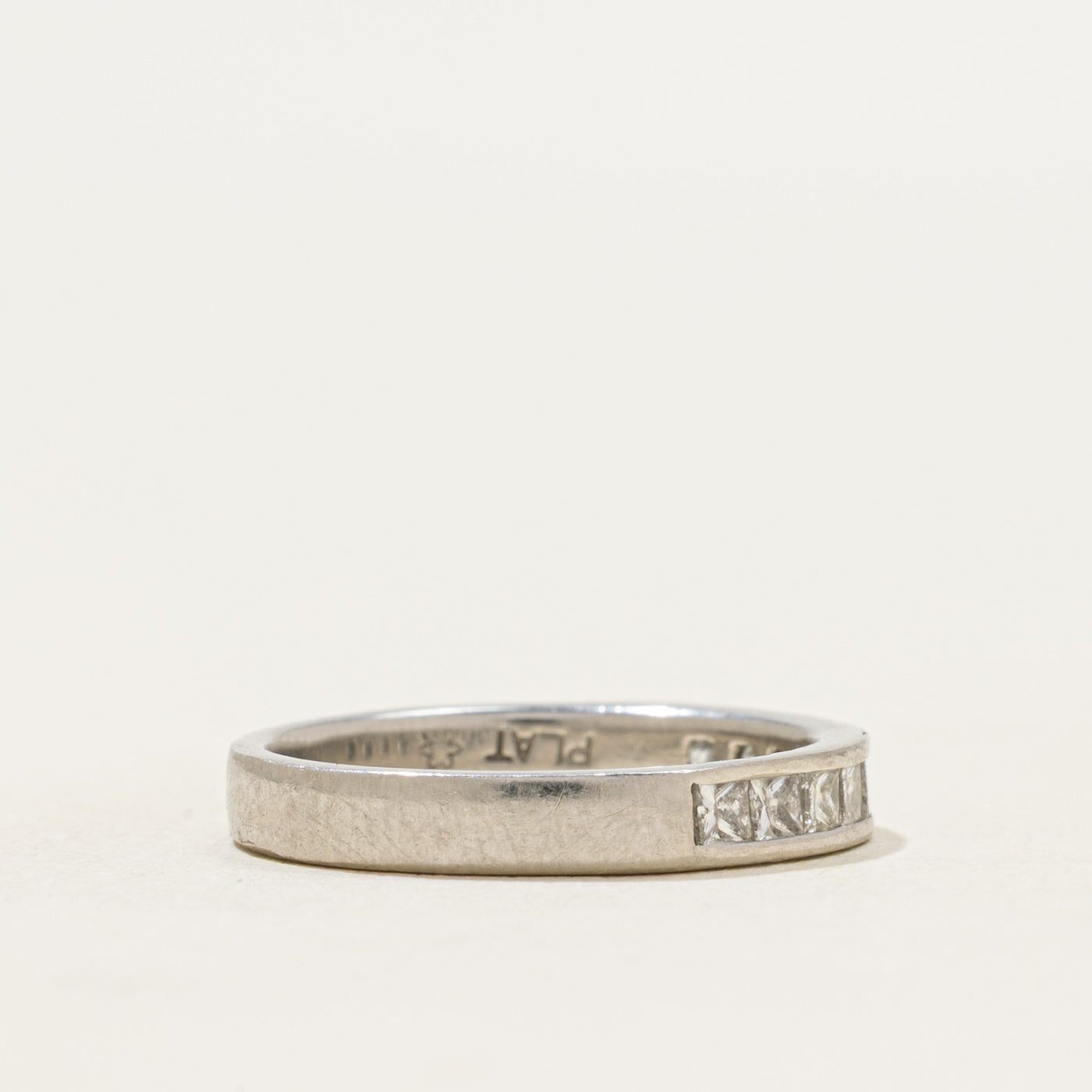 Channel Set Semi Eternity Diamond Band | 0.50ctw | 2.95mm | SZ 4.5