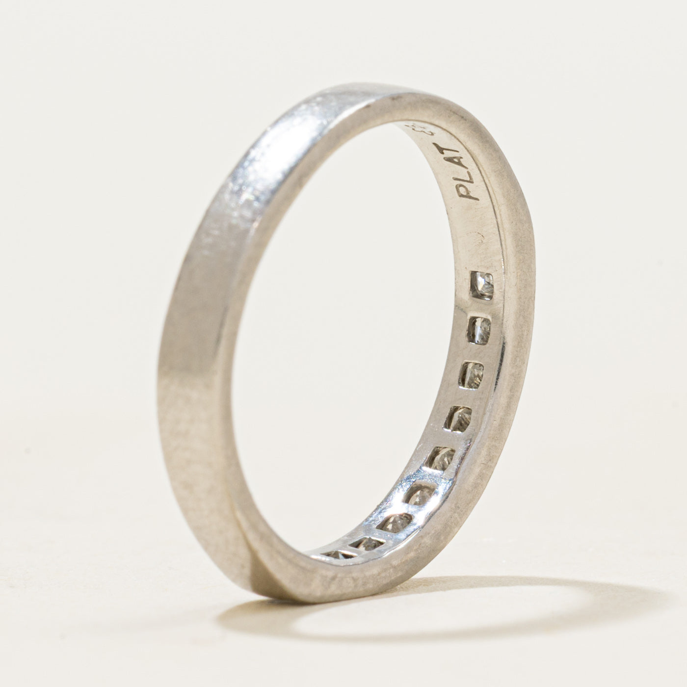 Channel Set Semi Eternity Diamond Band | 0.50ctw | 2.95mm | SZ 4.5