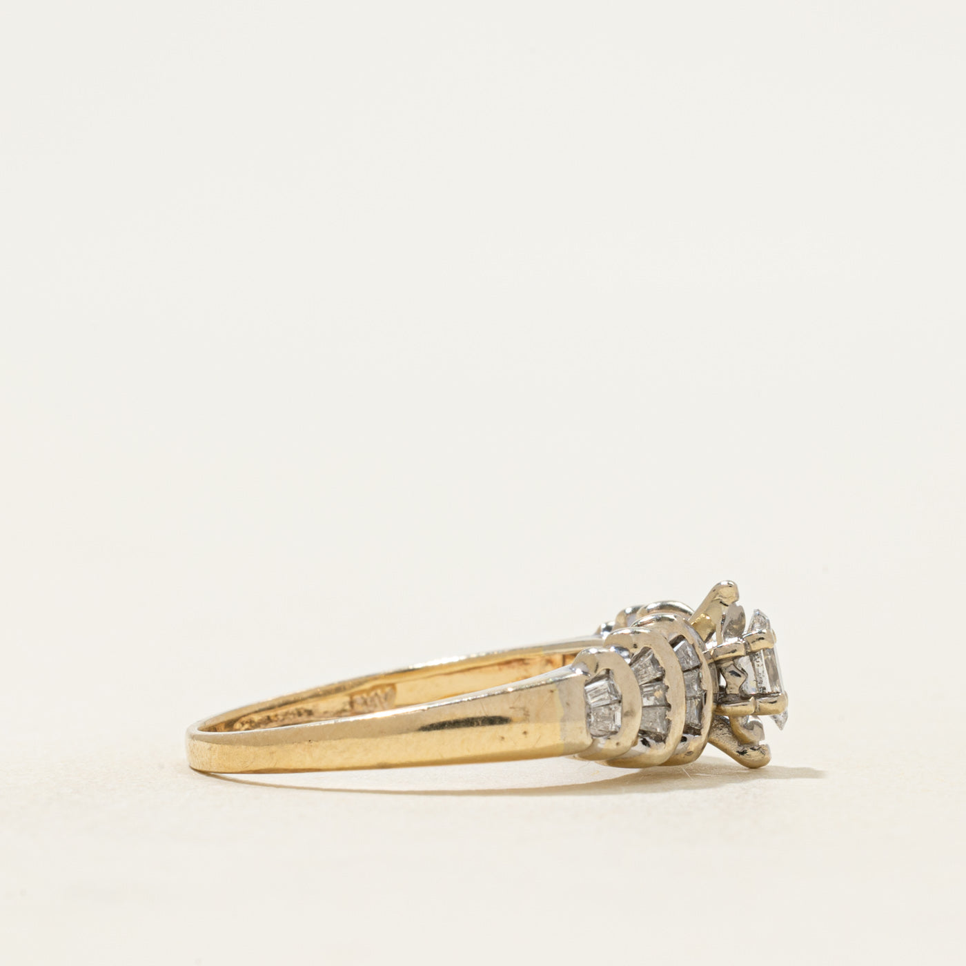 High Set Diamond Ring | 0.29ctw | SZ 7.25