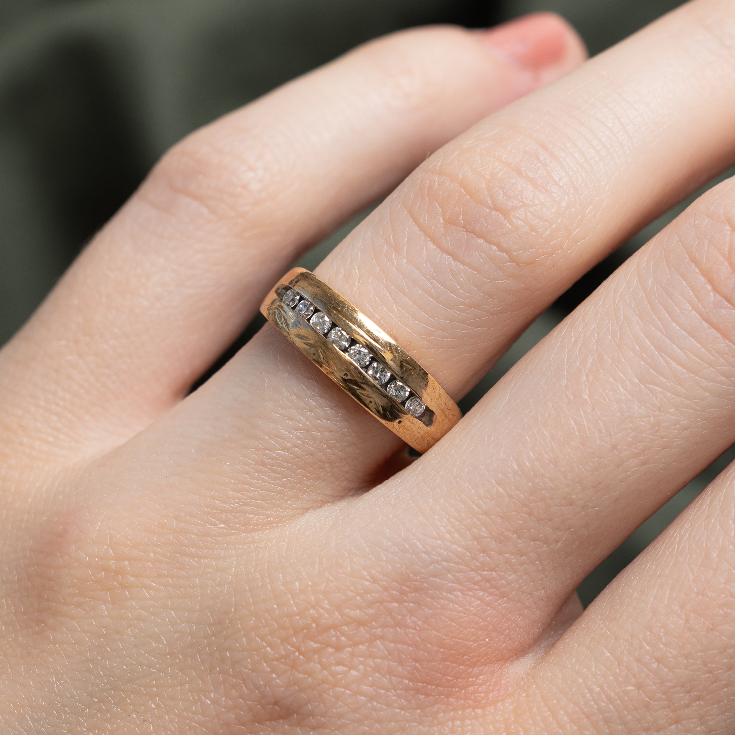 Channel Set Diamond Ring | 0.22ctw | SZ 5.5