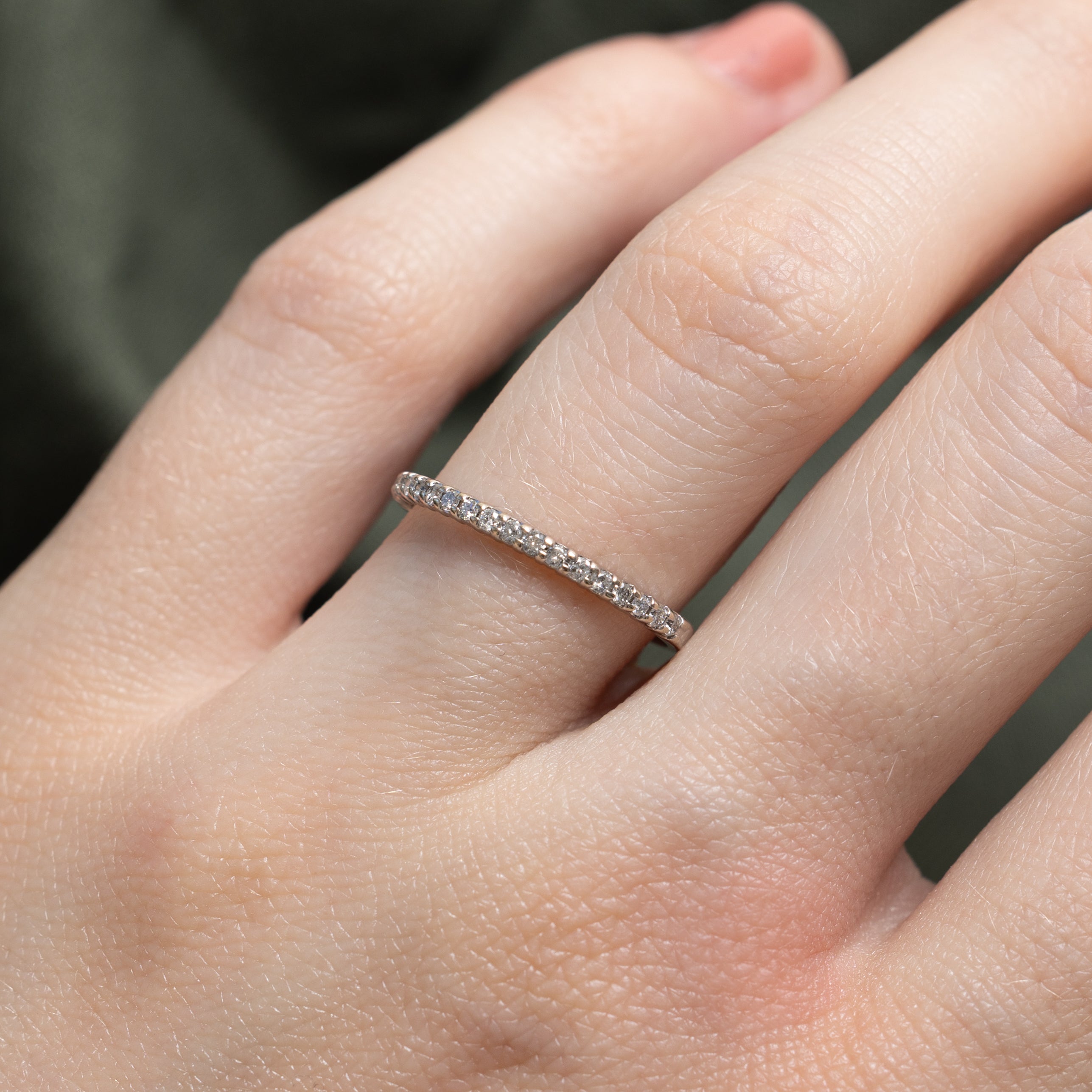 Semi Eternity Diamond Band | 0.10ctw | 1.60mm | SZ 5.75
