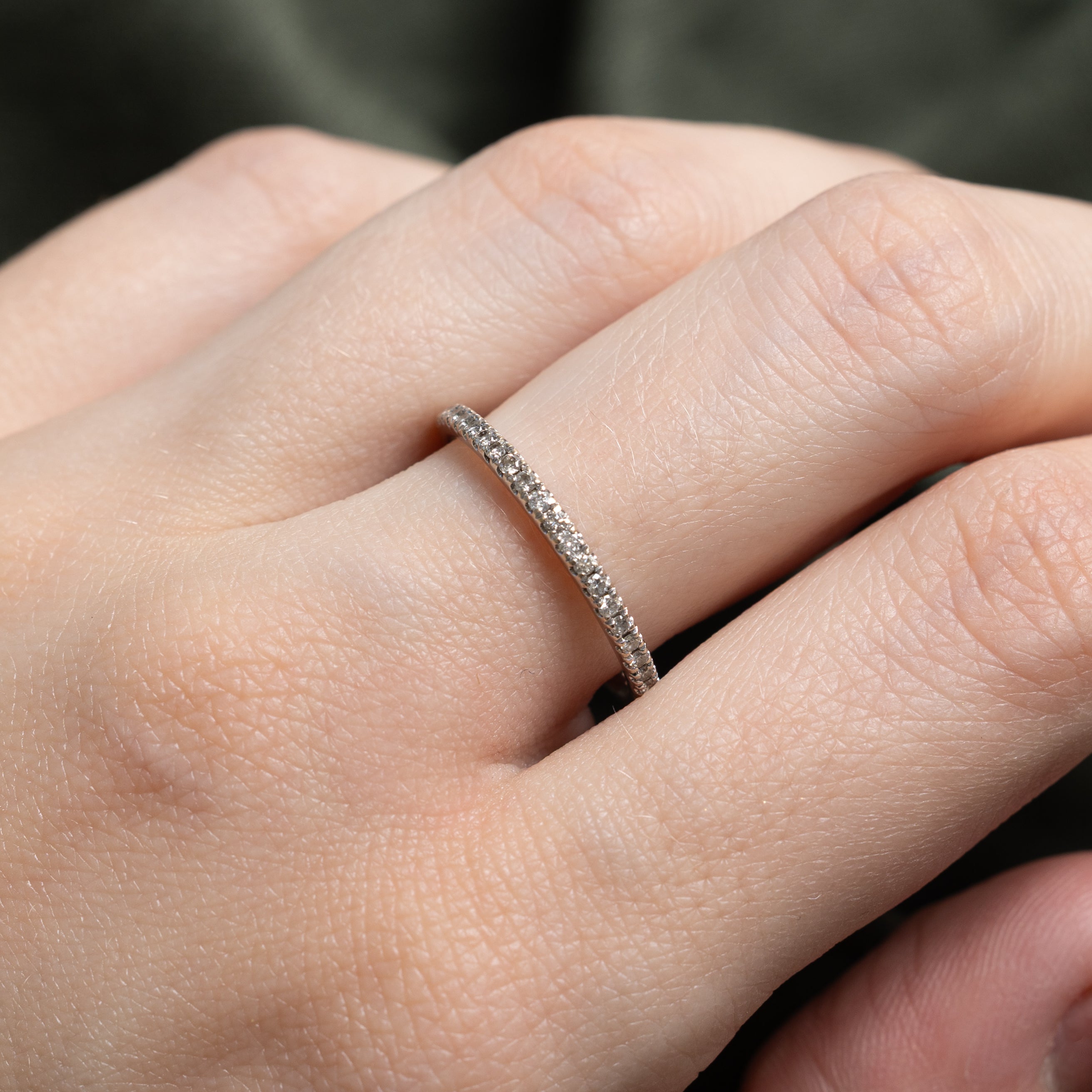Semi Eternity Diamond Band | 0.20ctw | 1.70mm | SZ 7.25