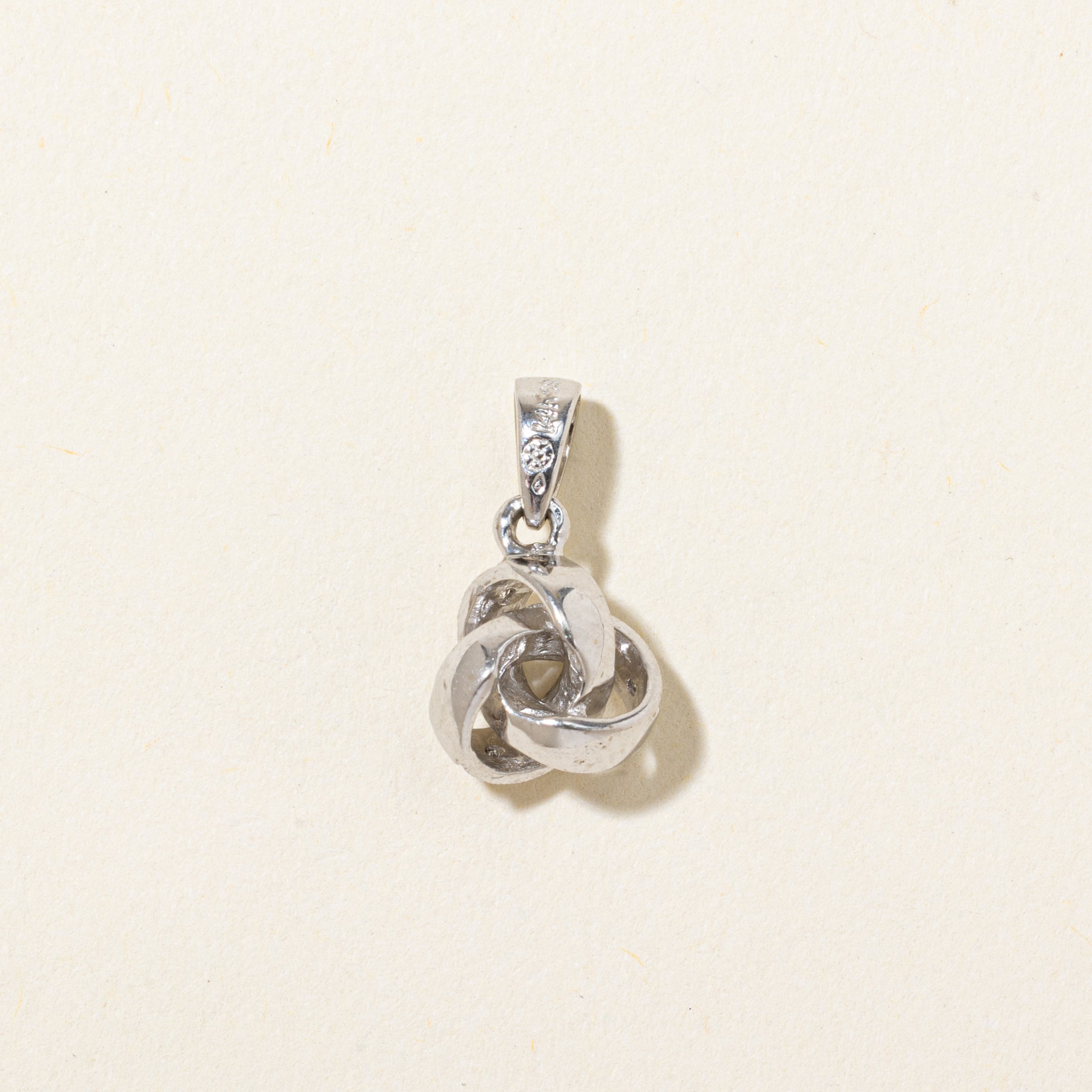Diamond Knot Pendant | 0.03ctw