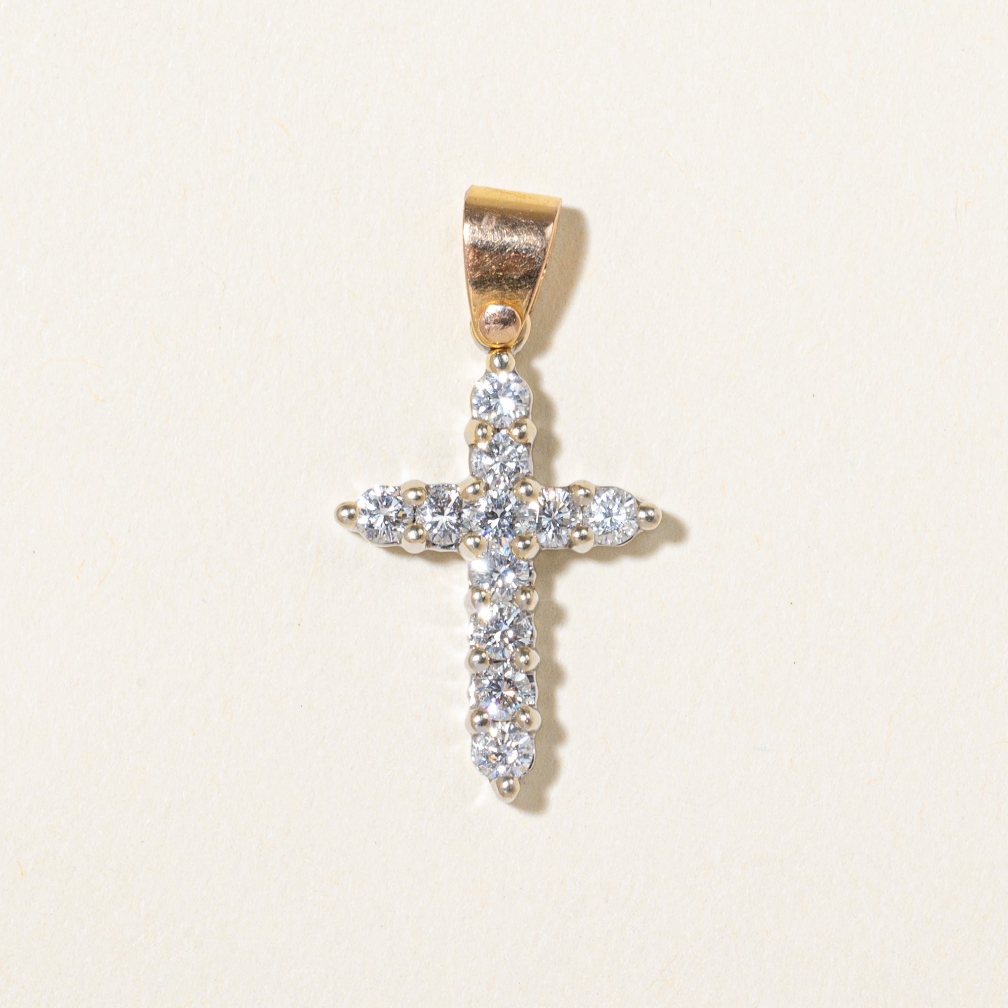 Diamond Cross Pendant | 0.66ctw