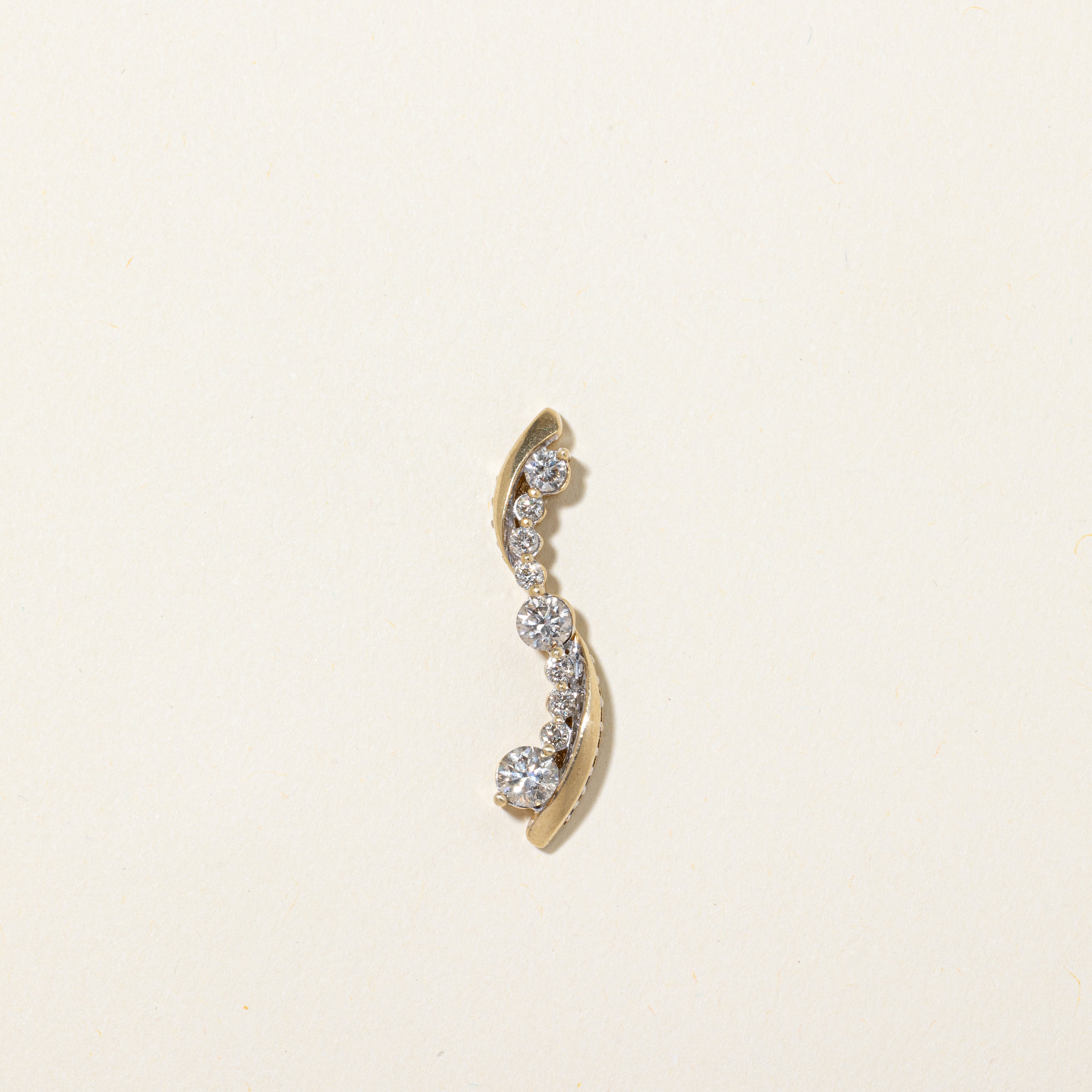 Diamond Journey Pendant | 0.92ctw