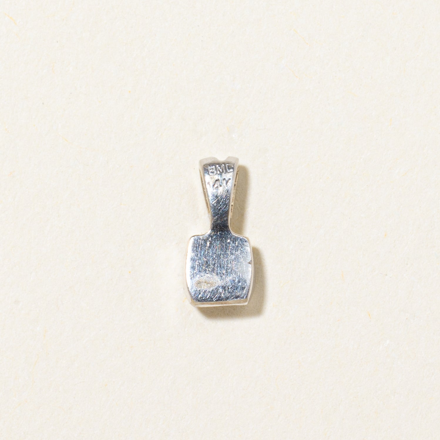 Tension Set Diamond Pendant | 0.09ct