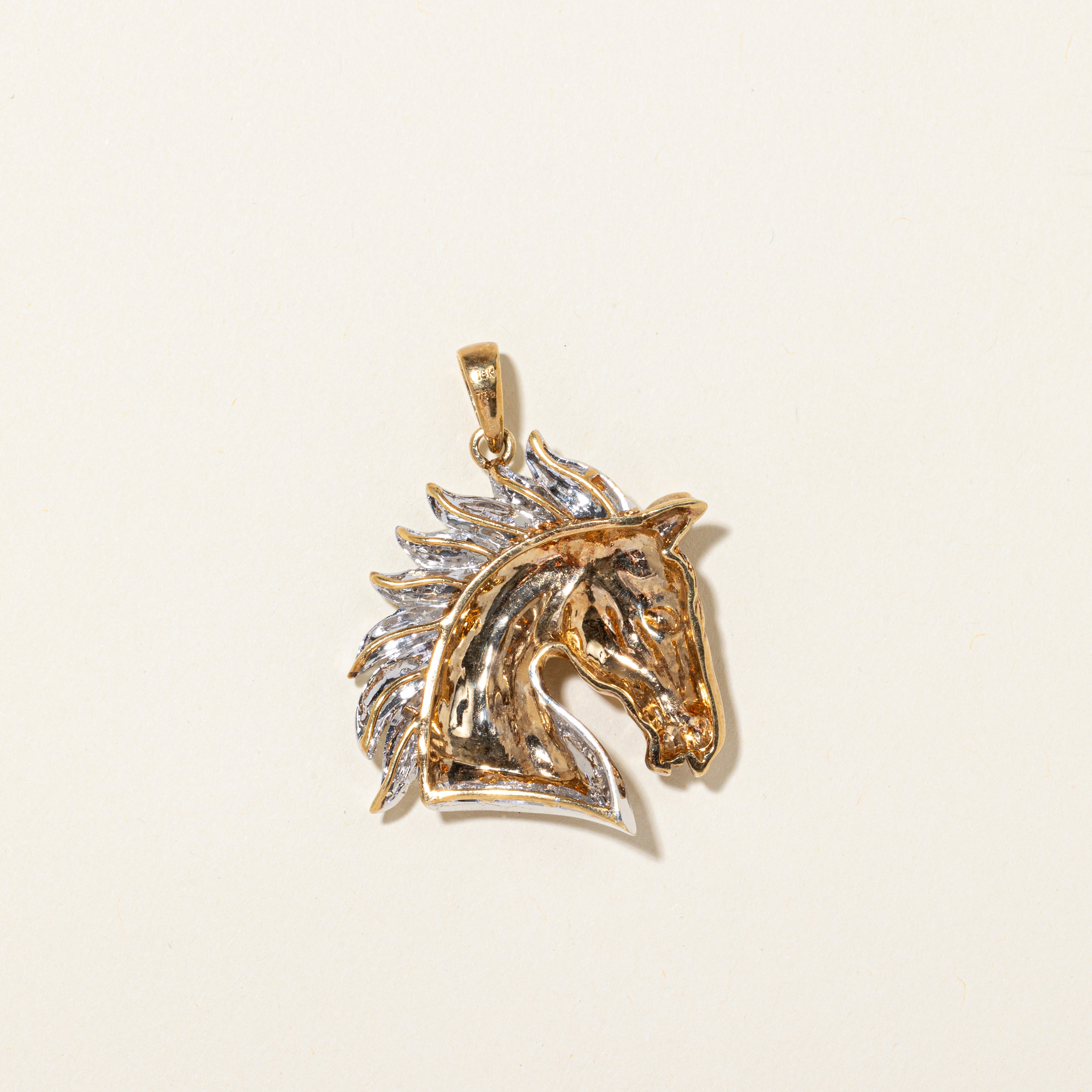 Diamond Horse Pendant | 0.82ctw