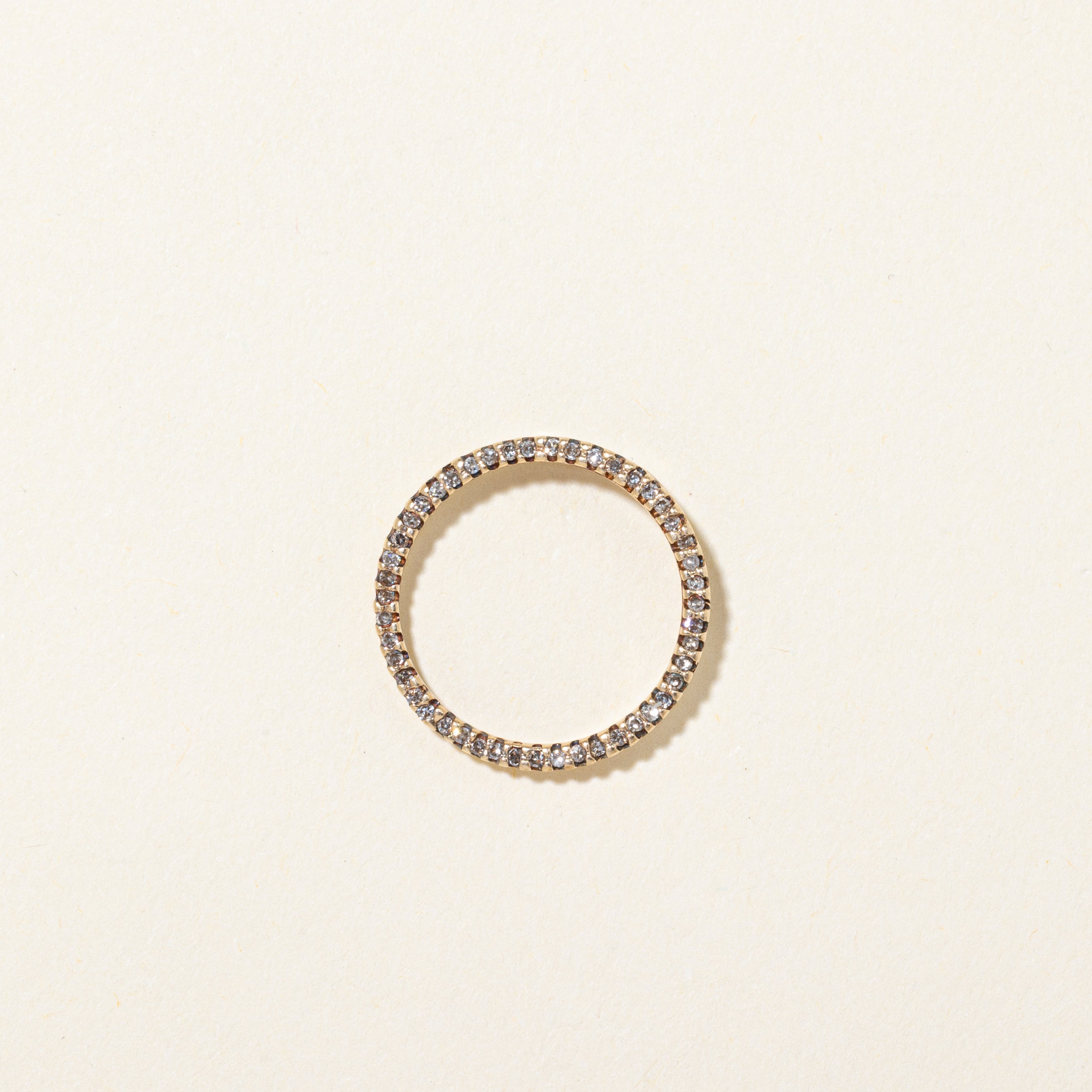 Diamond Circle Pendant | 0.19ctw