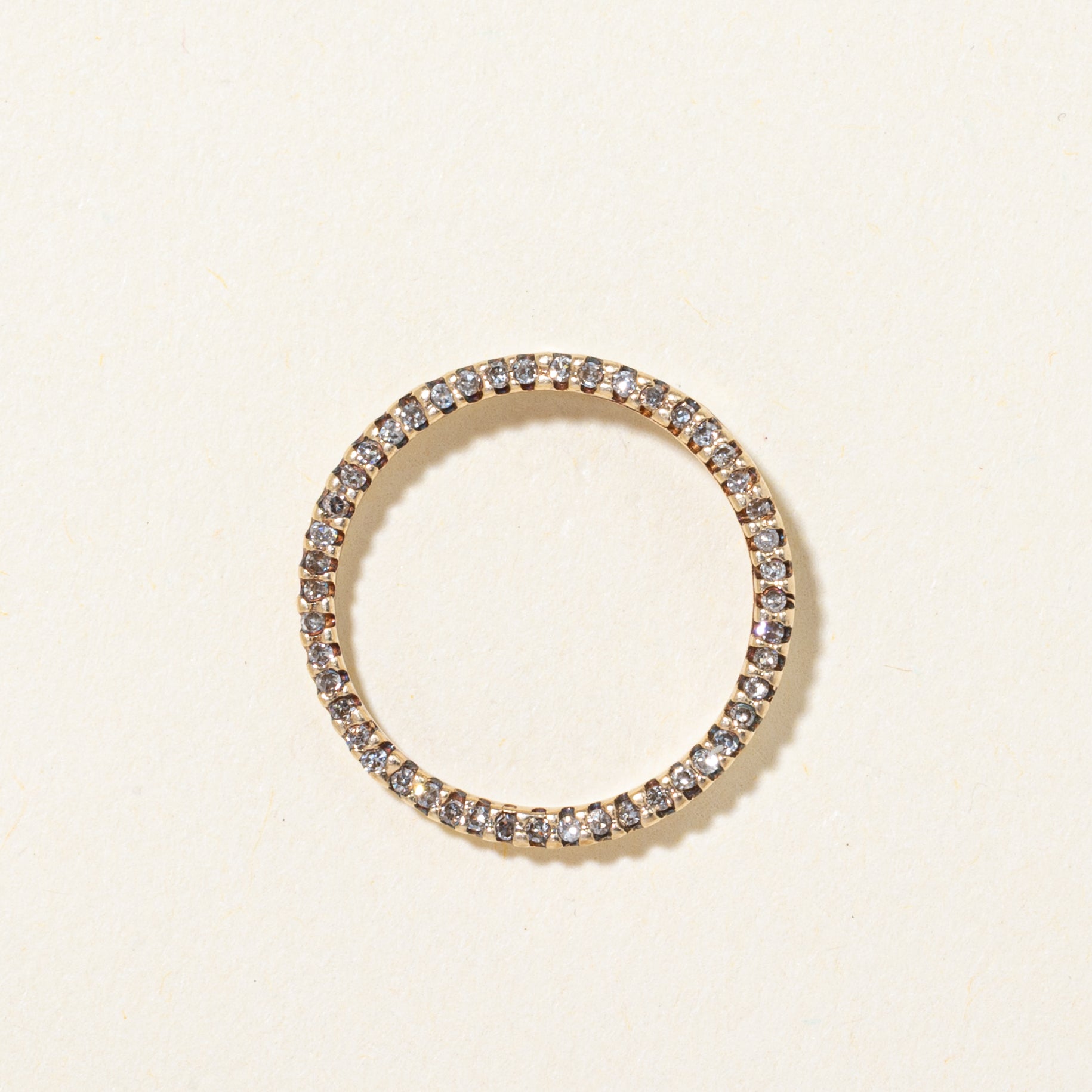 Diamond Circle Pendant | 0.19ctw