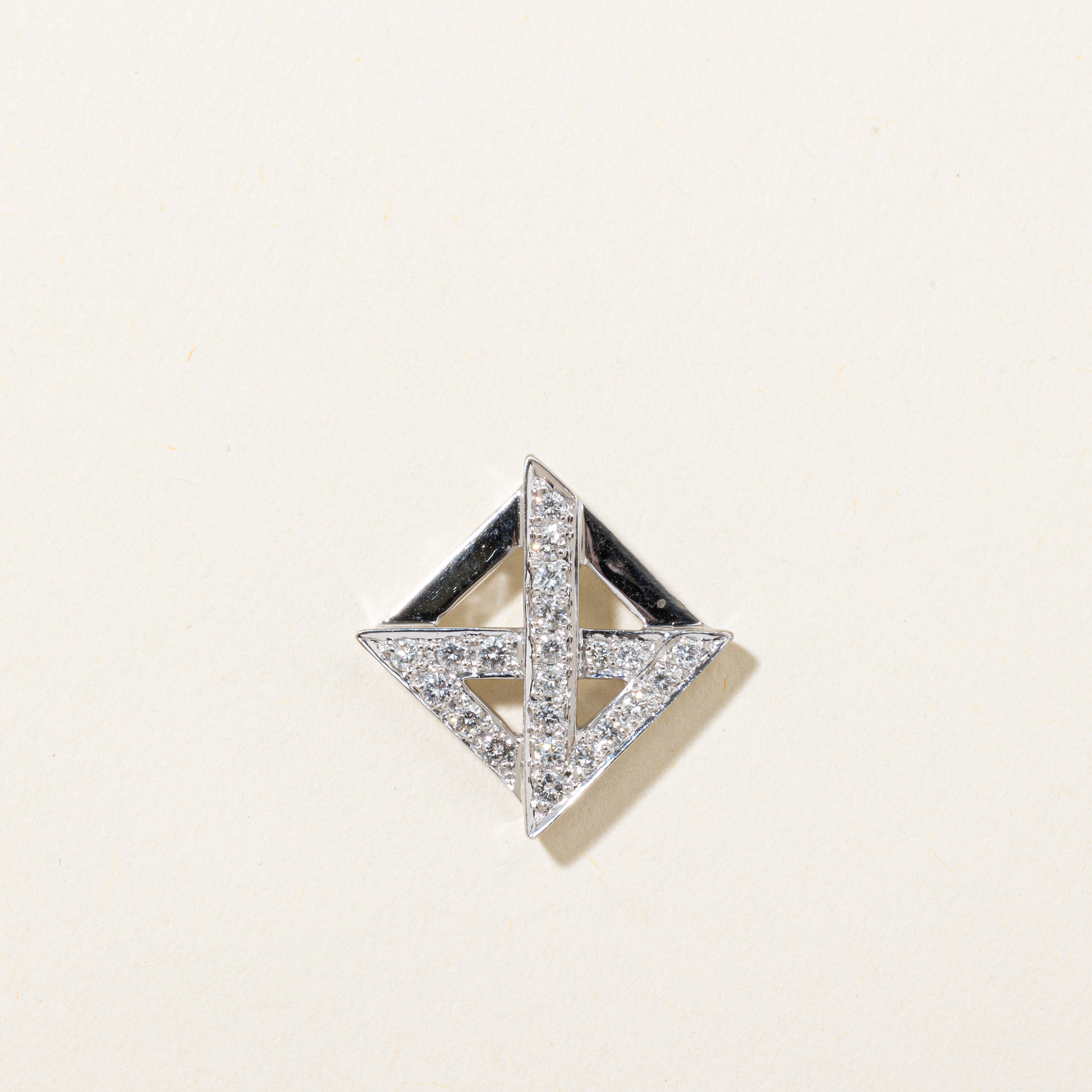 Diamond Geometric Pendant | 0.33ctw