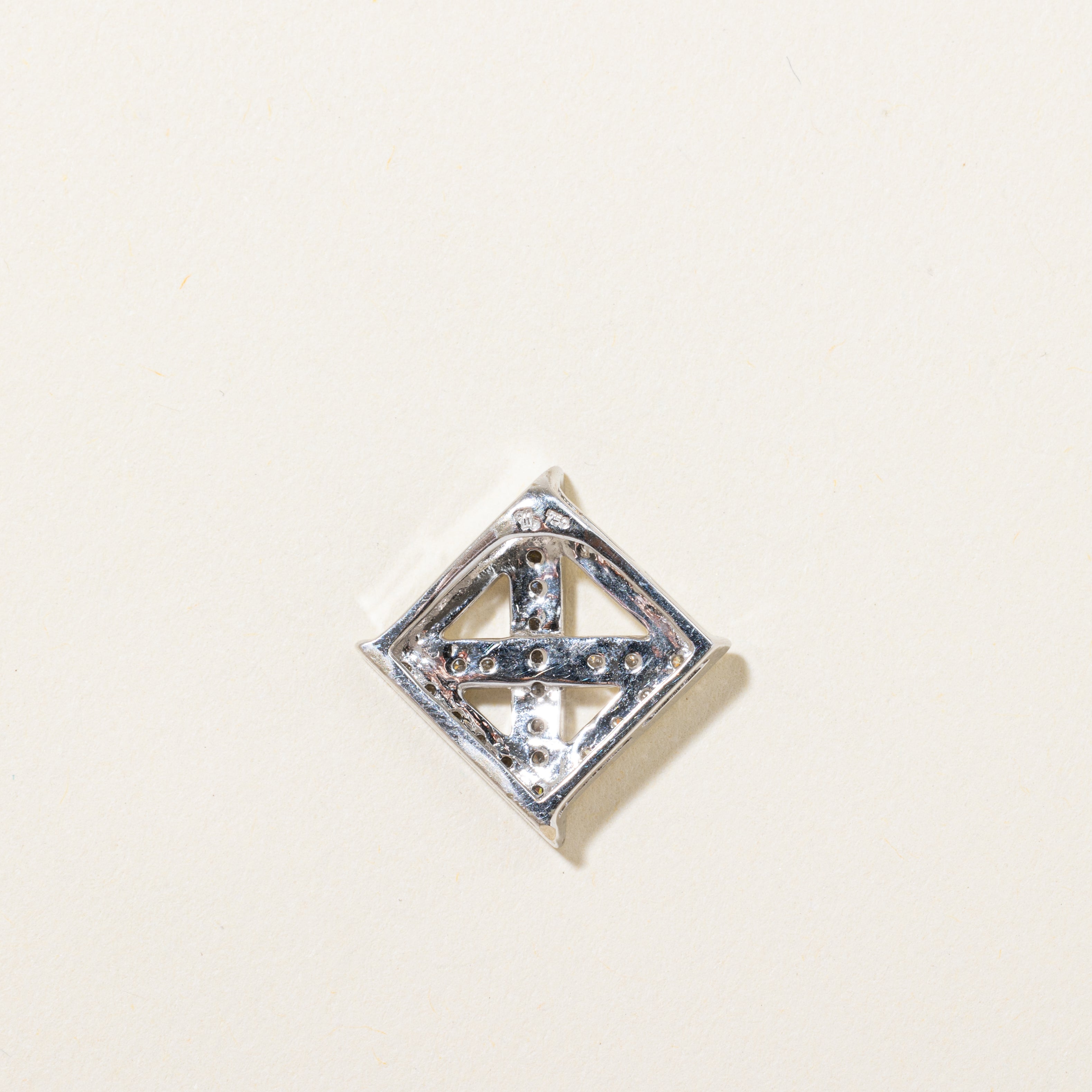 Diamond Geometric Pendant | 0.33ctw