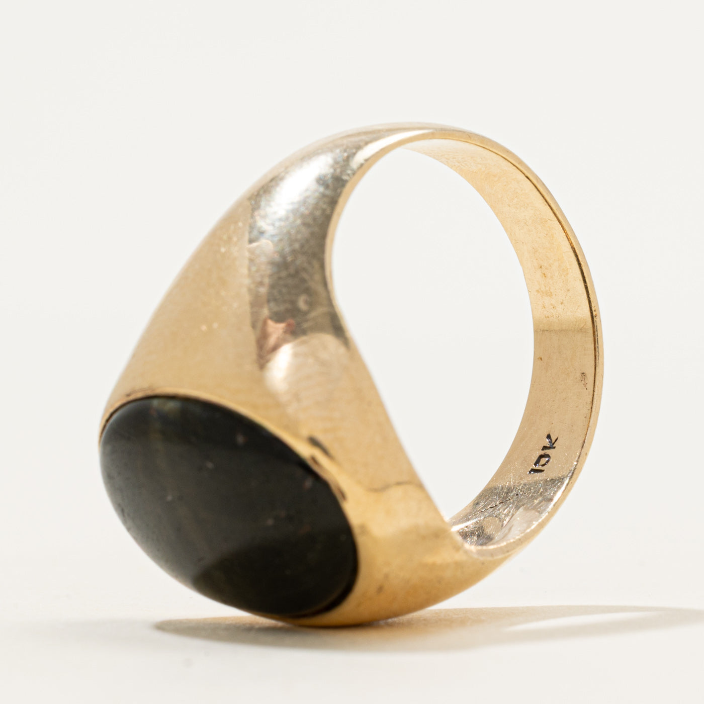 Cabochon Chrysoberyl Dome Ring | 7.99ct | SZ 10.25