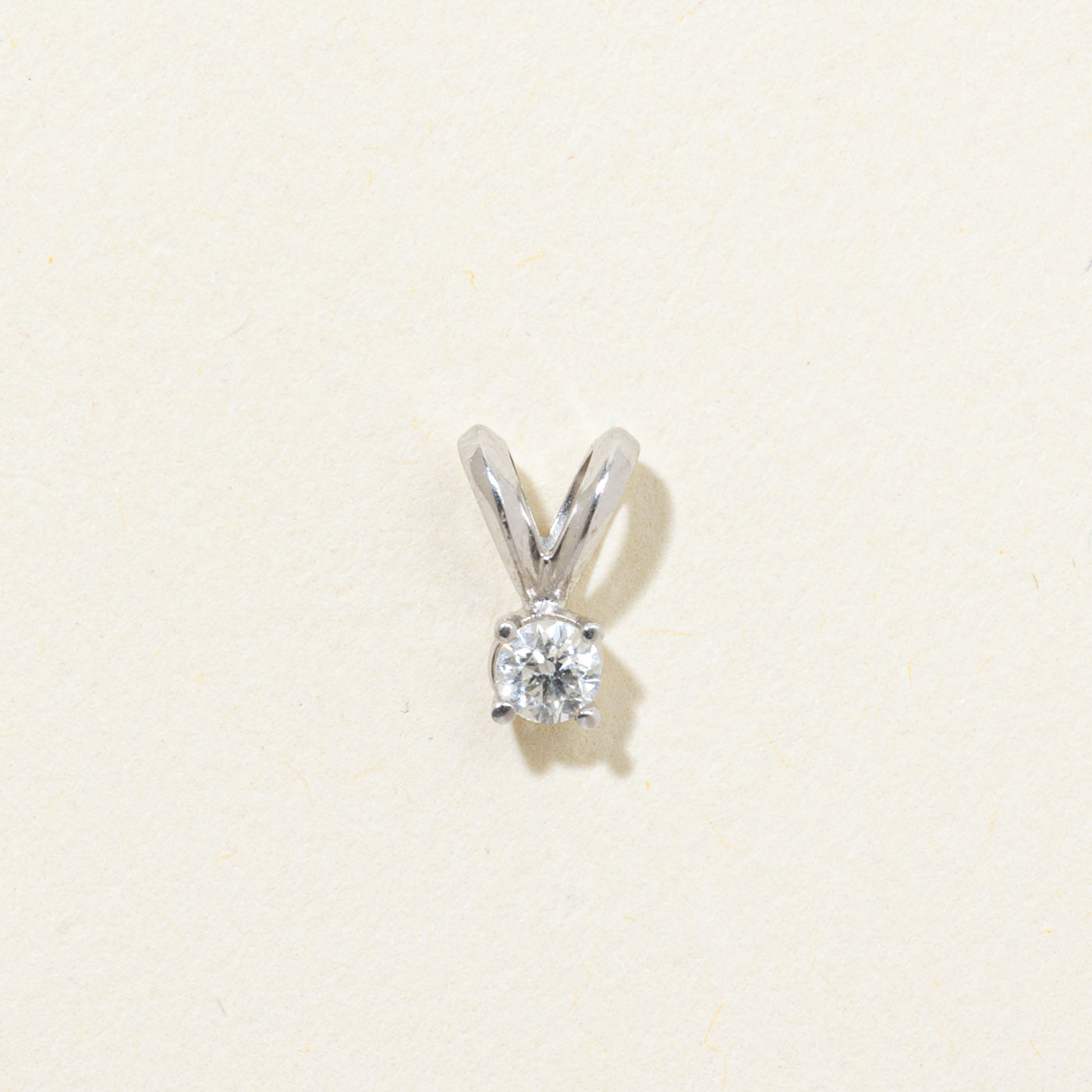 Basket Set Diamond Pendant | 0.10ct