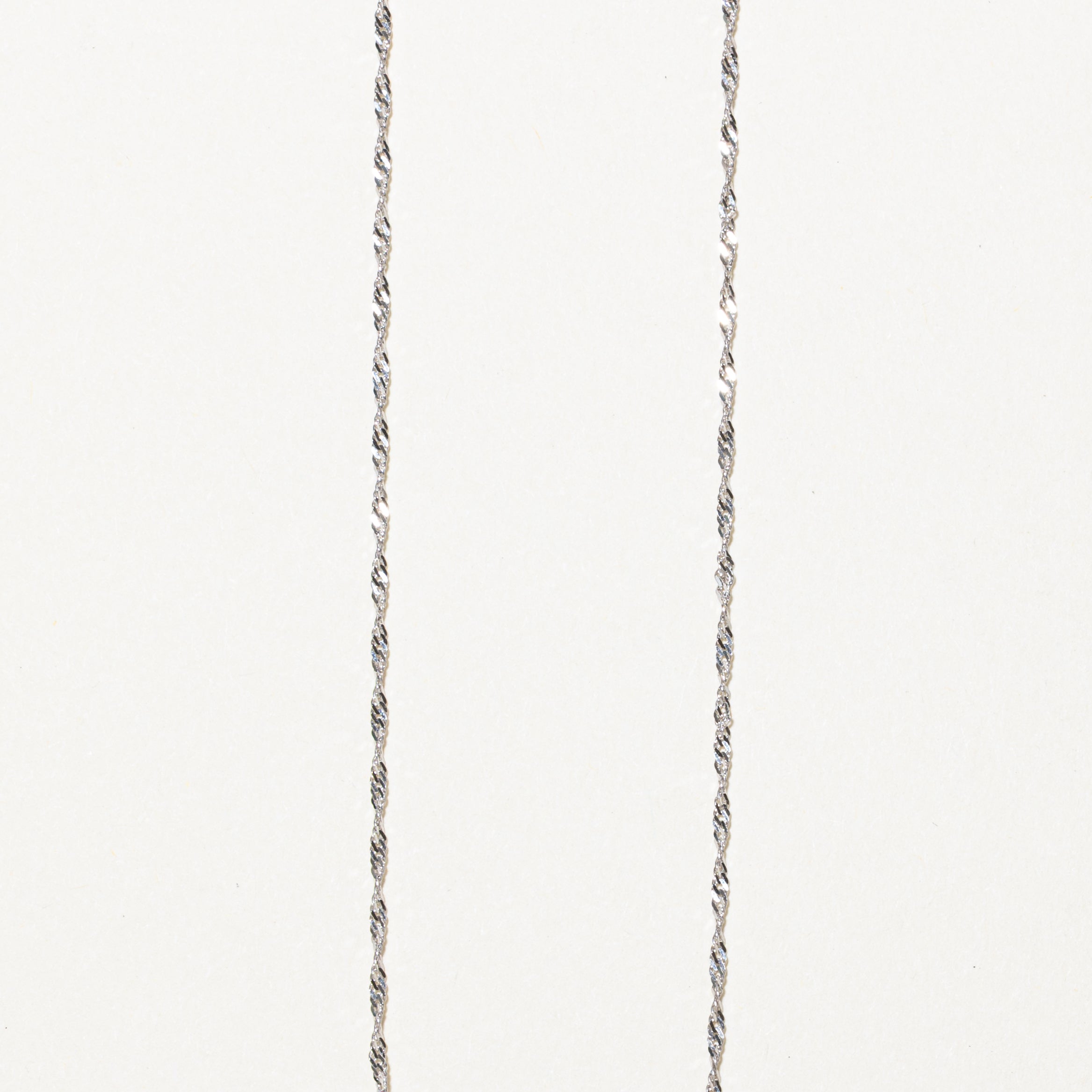 Diamond Leaf Pendant Necklace | 0.02ct | 16"