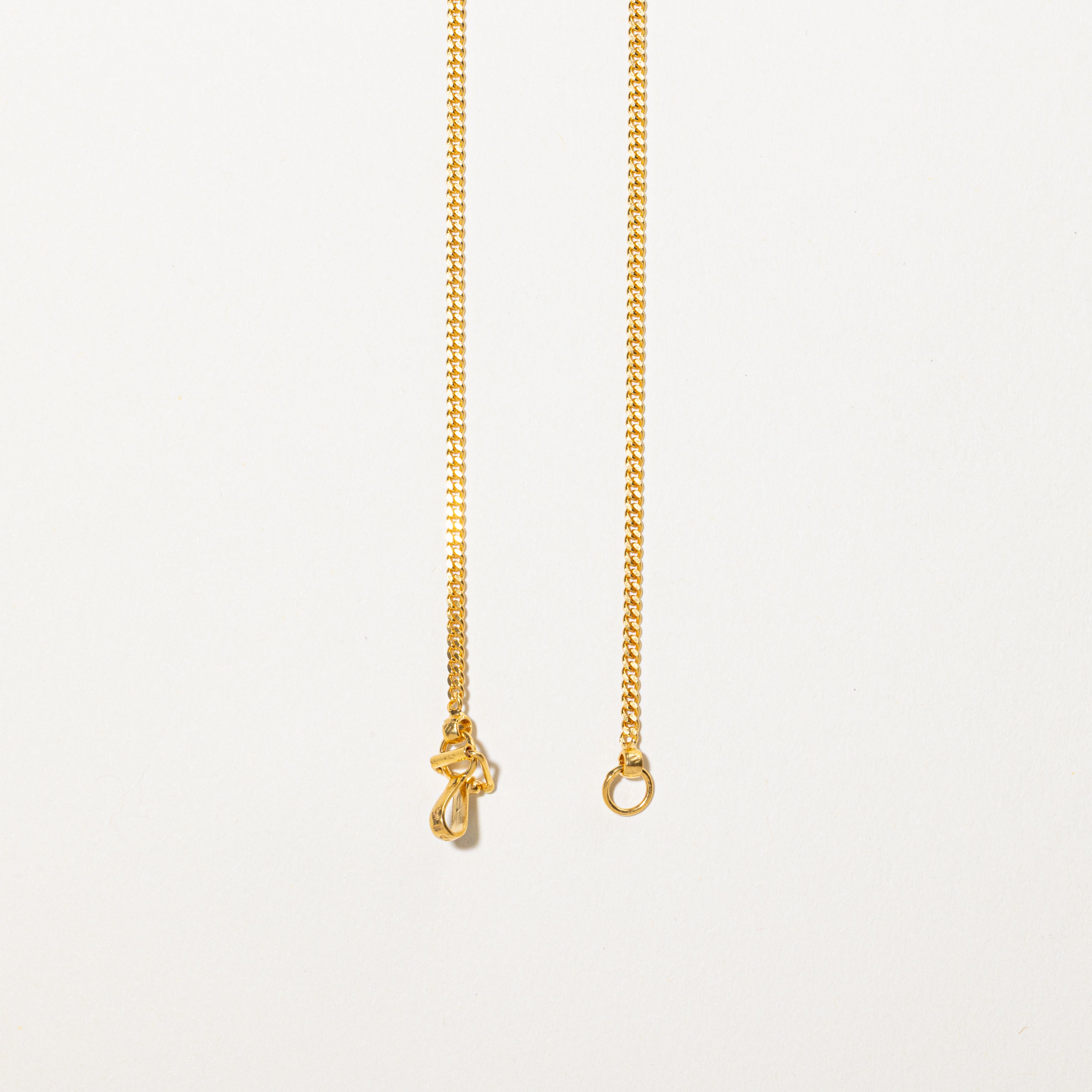 22k Diamond Satellite Chain Necklace | 0.21ctw | 17"