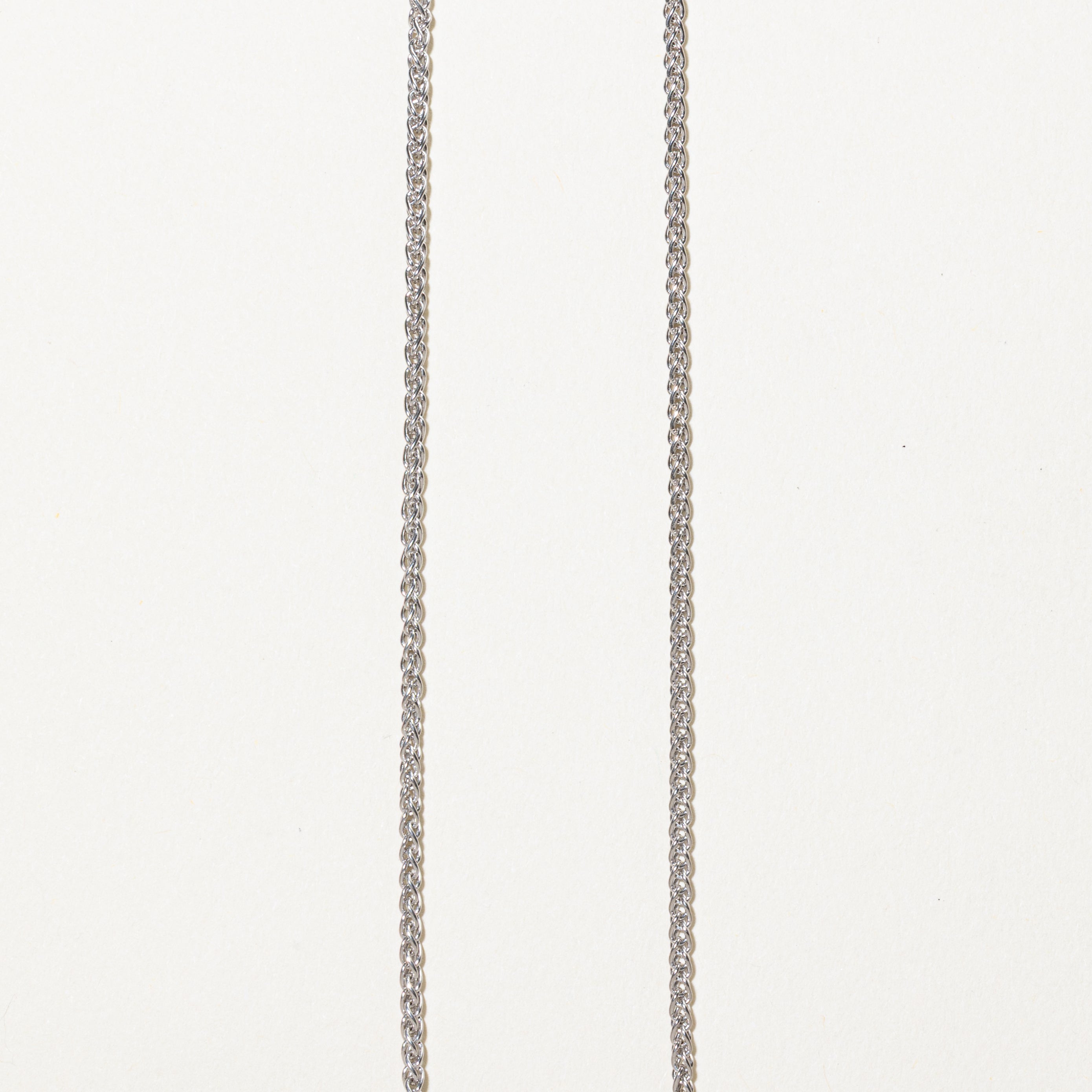 White Gold Diamond Pendant Necklace | 0.68ctw | 17"