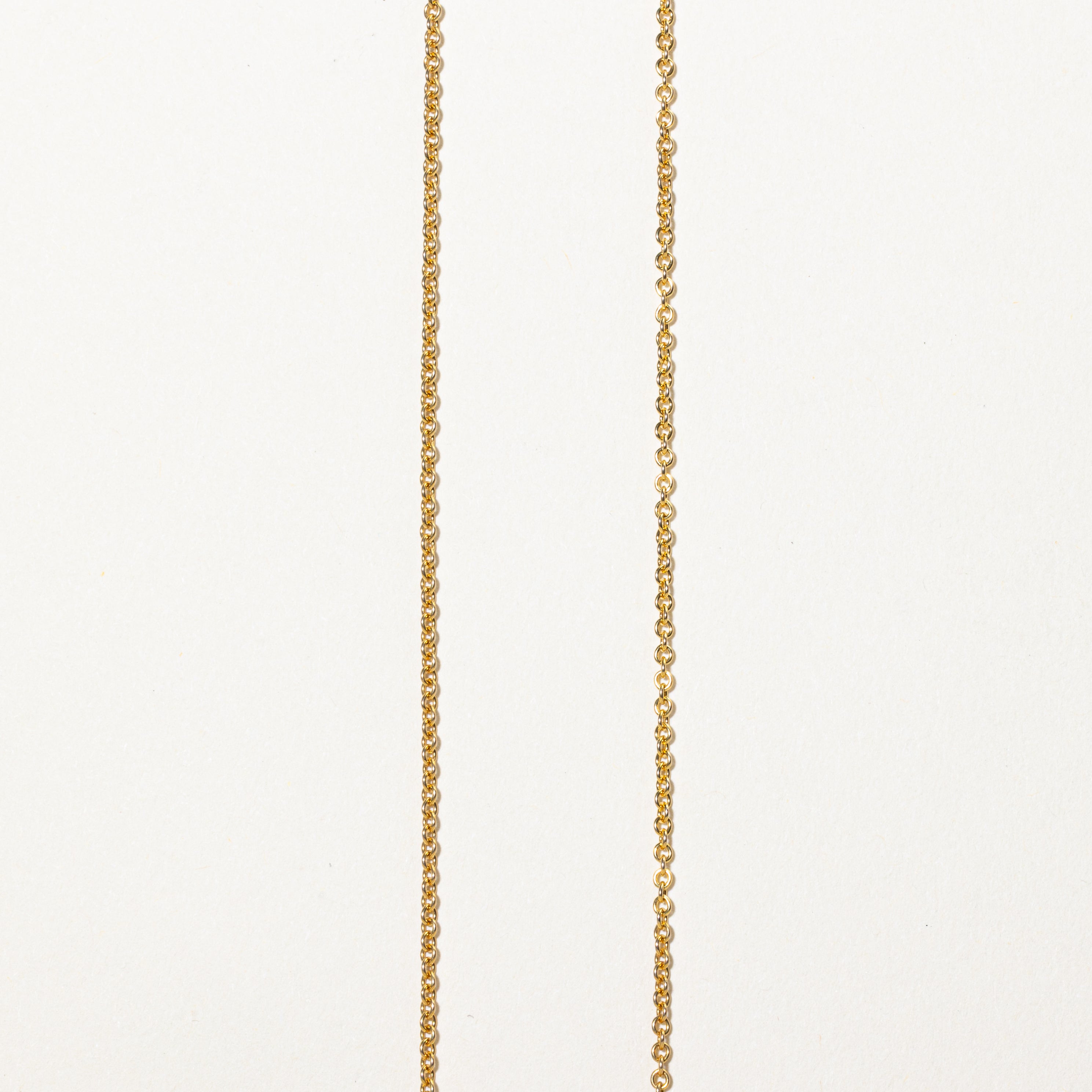 Bezel Set Diamond Satellite Pendant Necklace | 0.38ctw | 18"