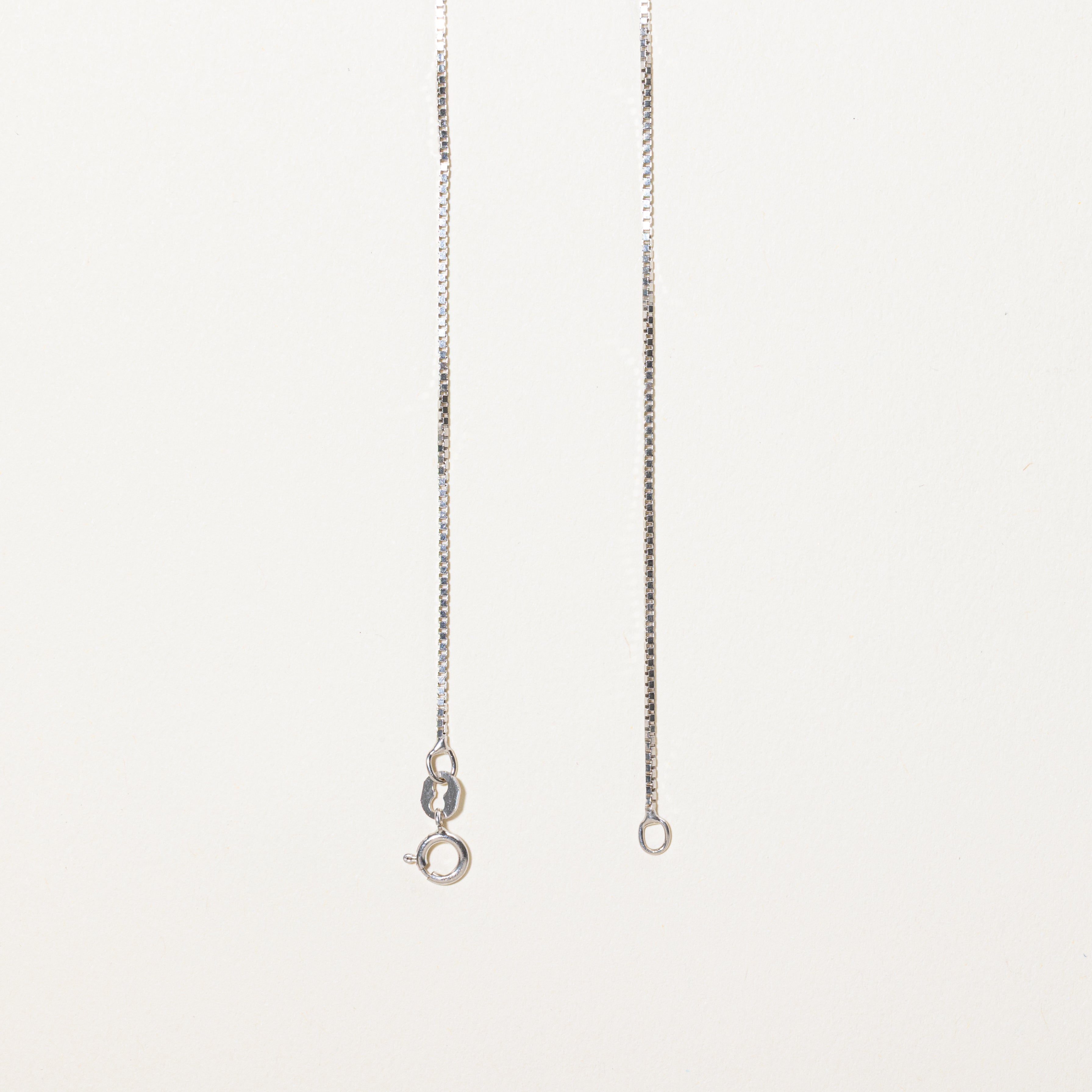 Channel Set Set Diamond Column Pendant Necklace | 0.33ctw | 18"