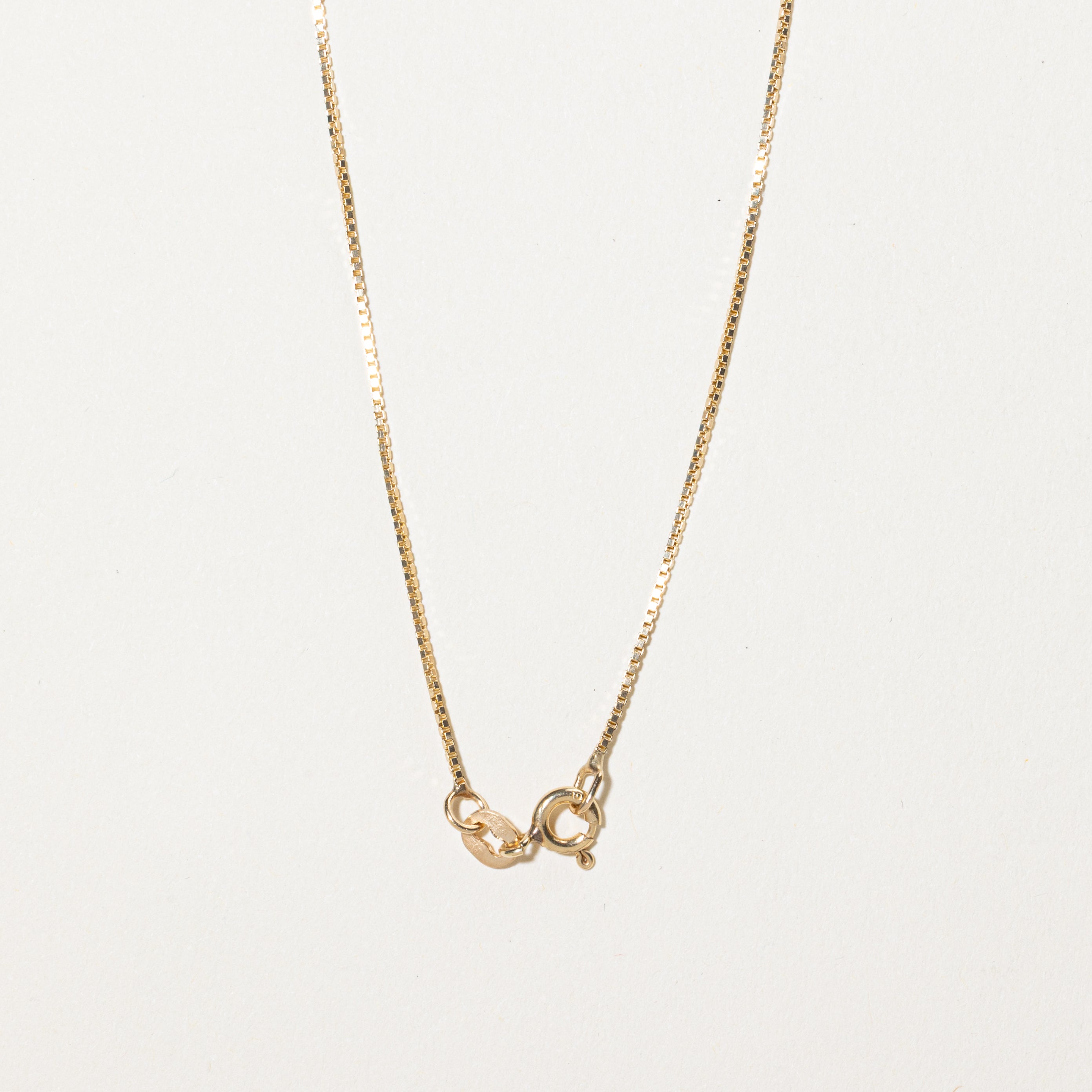 Diamond "M♡M" Lettered Pendant Necklace | 0.15ctw | 18"