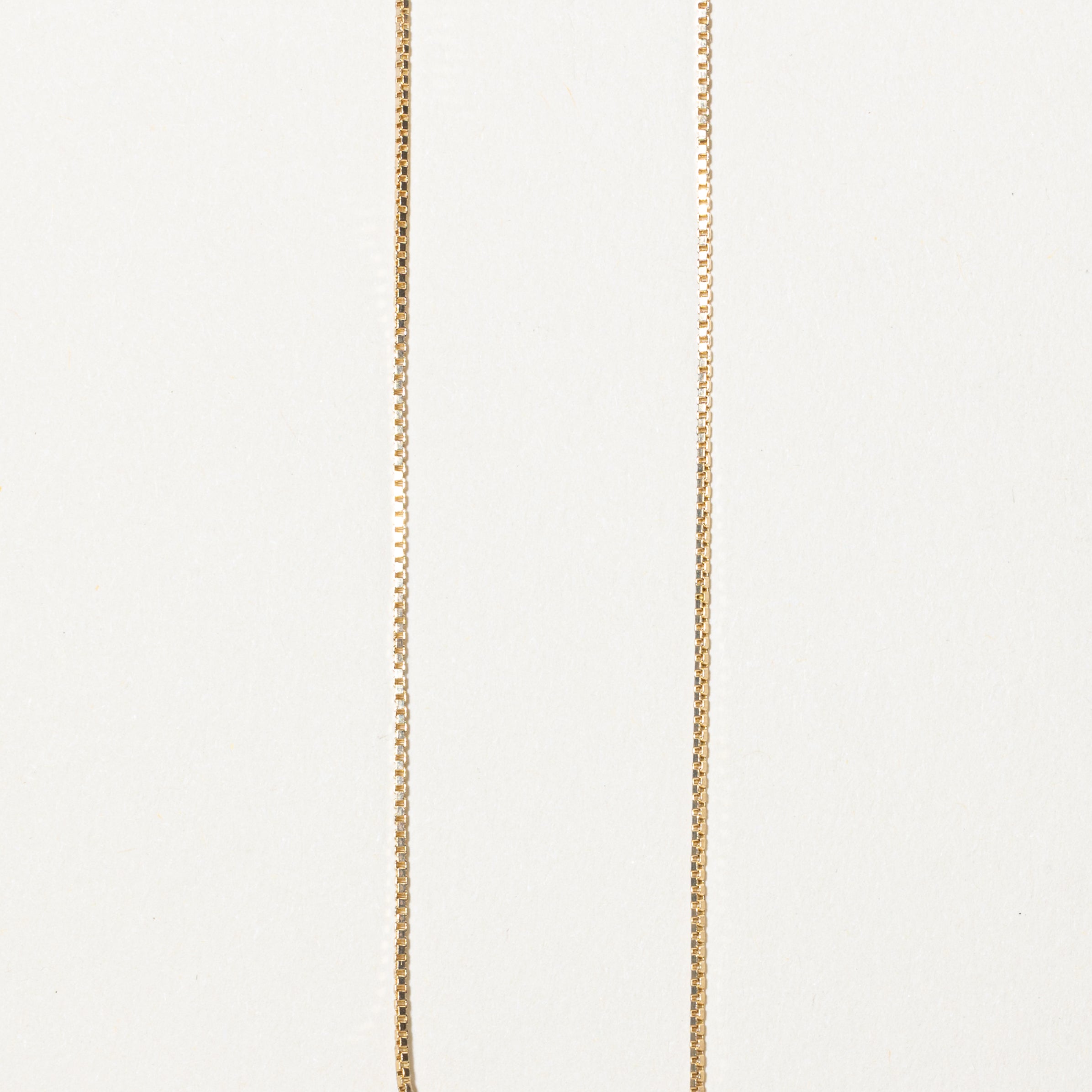 Diamond "M♡M" Lettered Pendant Necklace | 0.15ctw | 18"