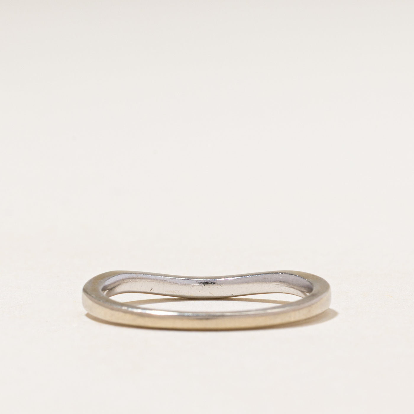 Semi-Eternity Diamond Contour Ring | 0.10ctw | SZ 7.25