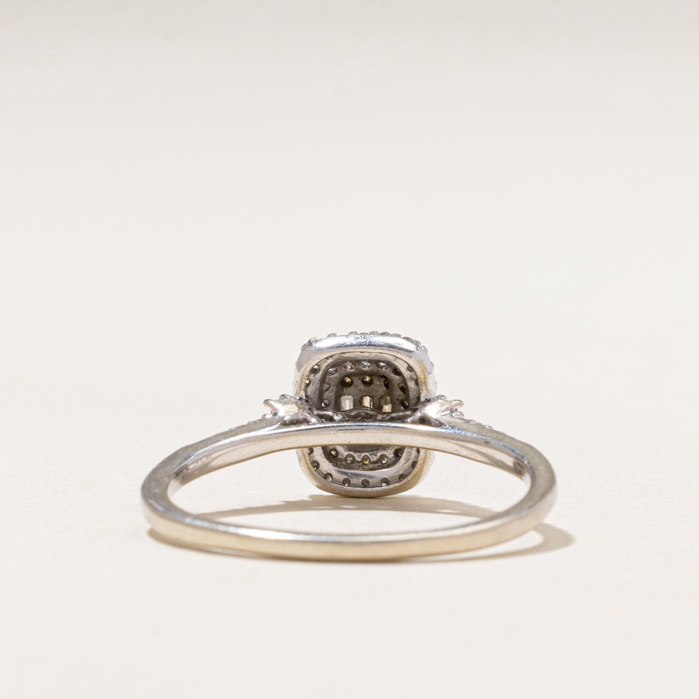 Illusion Set Diamond Cluster Ring | 0.32ctw | SZ 9.75