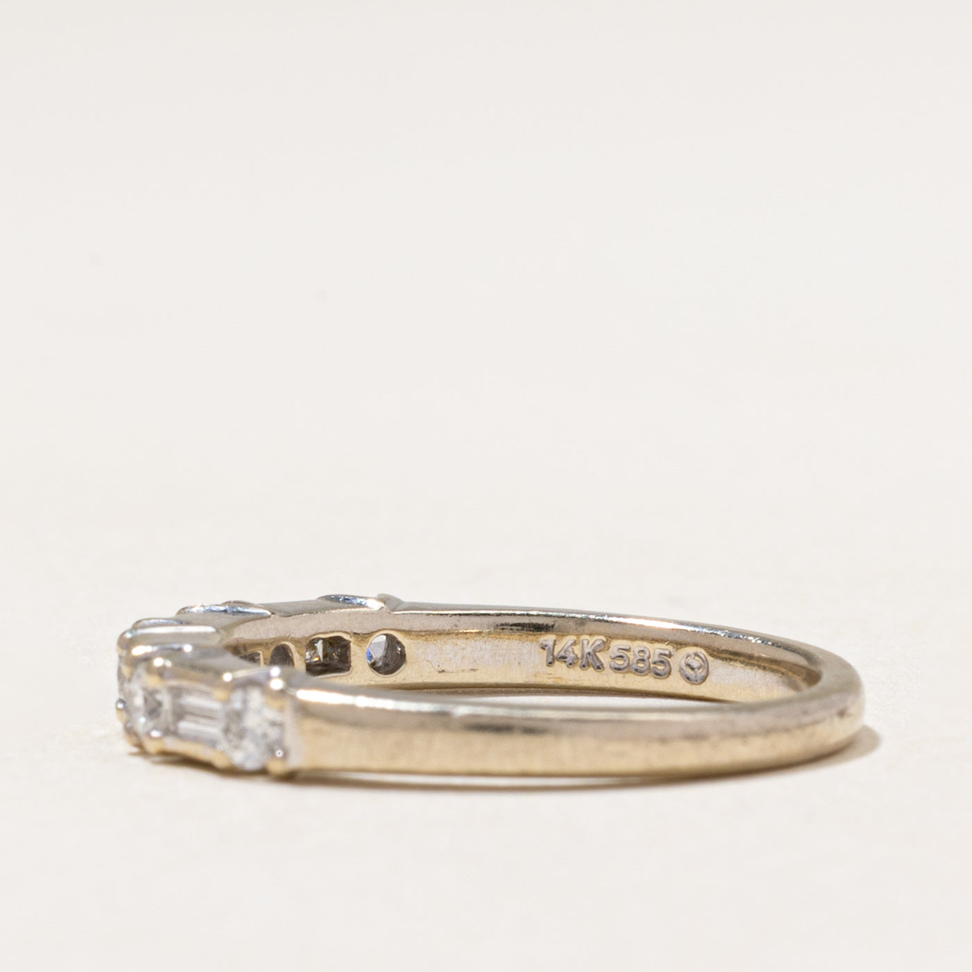 Semi Eternity Mixed Cut Diamond Band | 0.37ctw | SZ 7