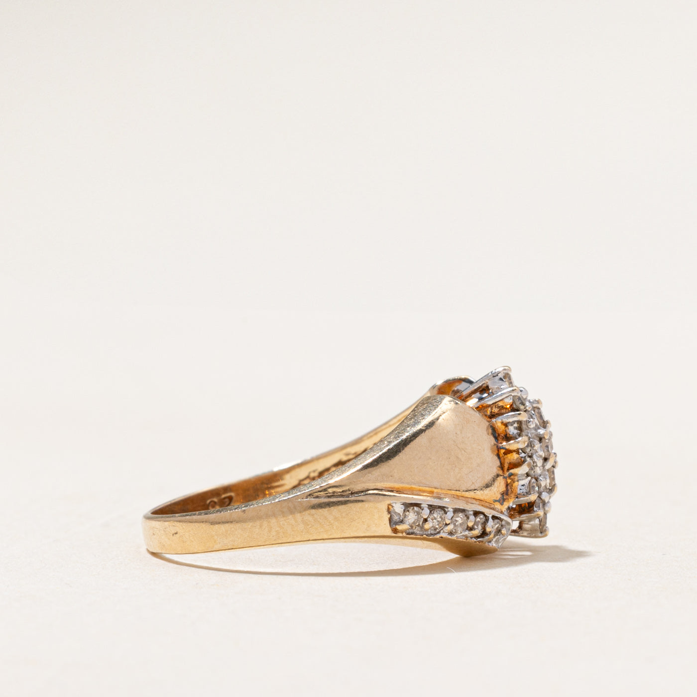 Diamond Marquise Cluster Ring | 0.25ctw | SZ 7