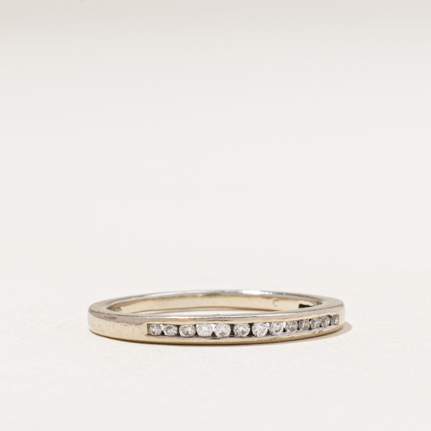 Semi Eternity Channel Set Diamond Band | 0.14ctw | 1.60mm | SZ 8.75