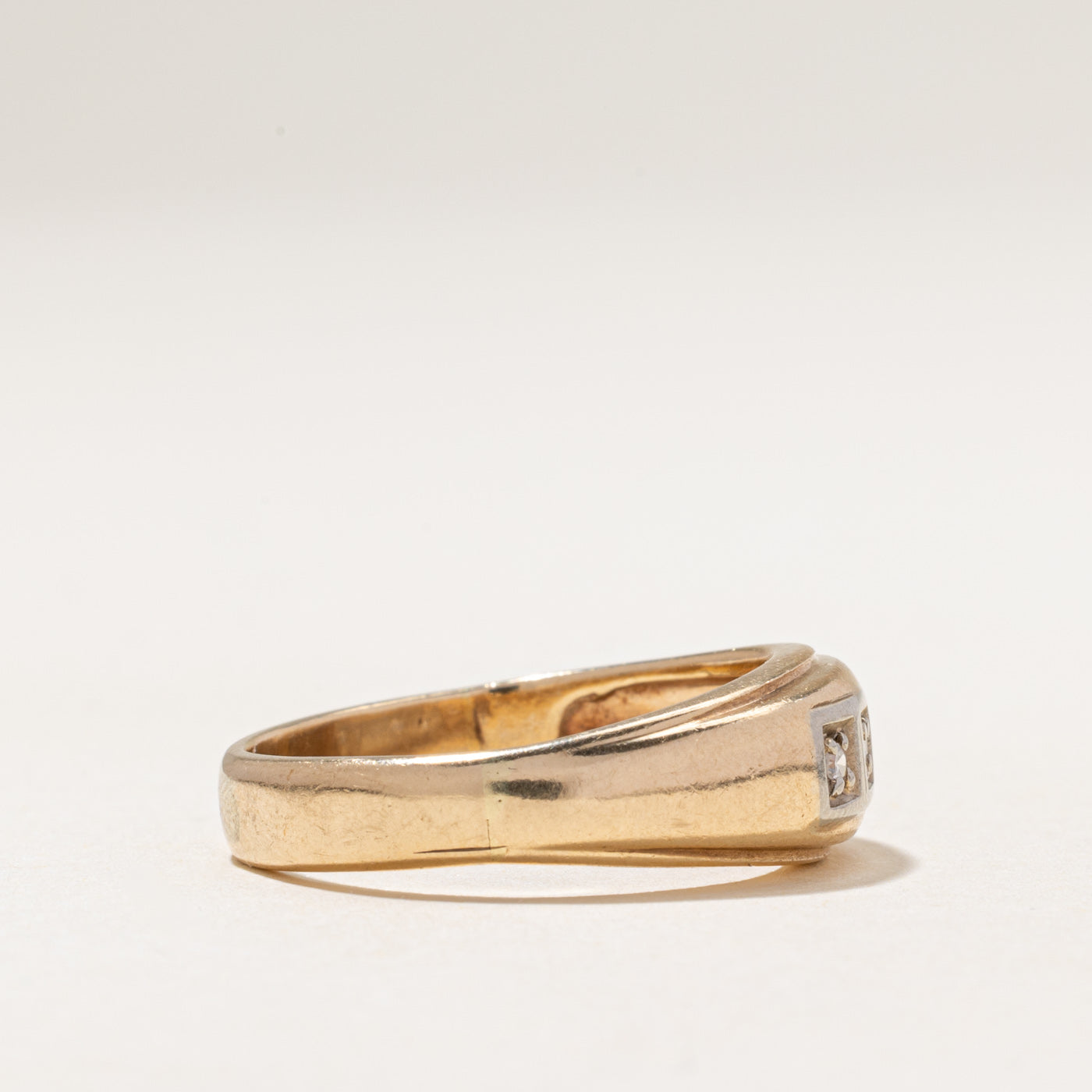Four-Stone Diamond Band | 0.08ctw | 4.60mm | SZ 12