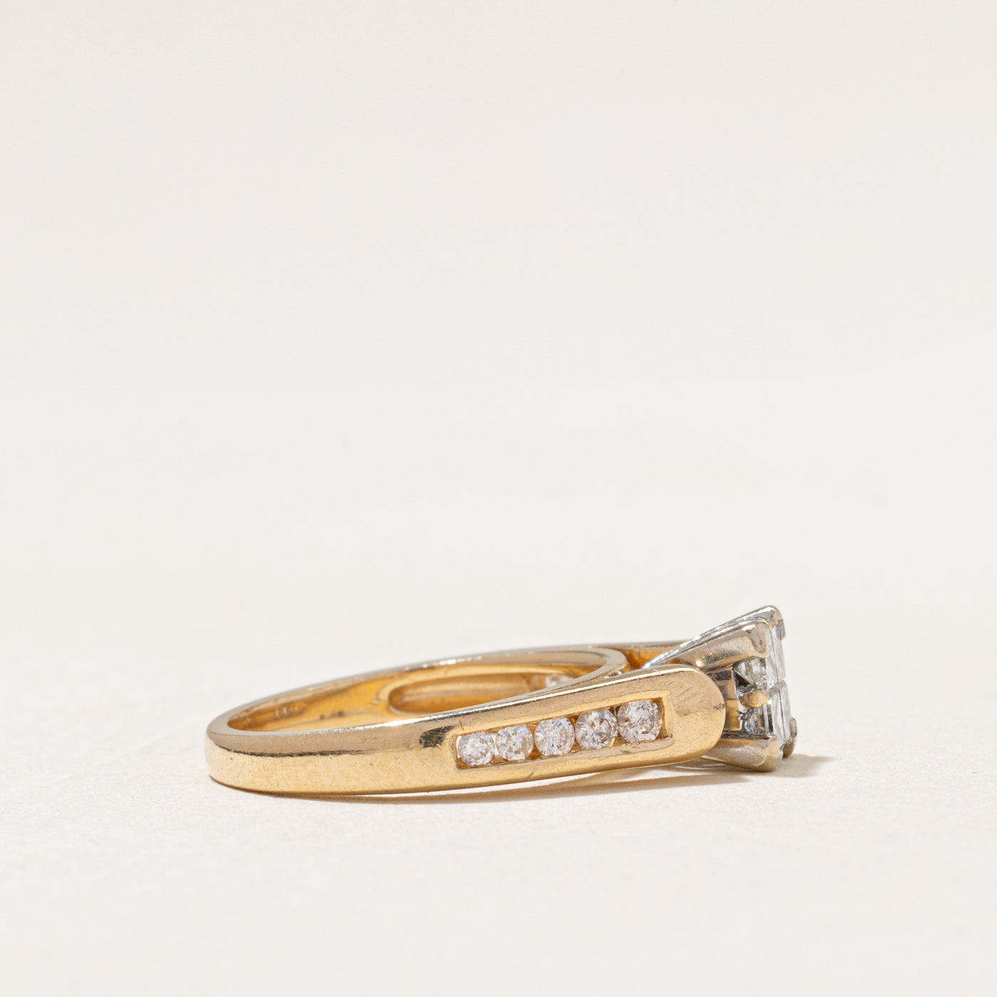 Illusion Set Princess Cut Diamond Ring | 0.50ctw | SZ 4.25
