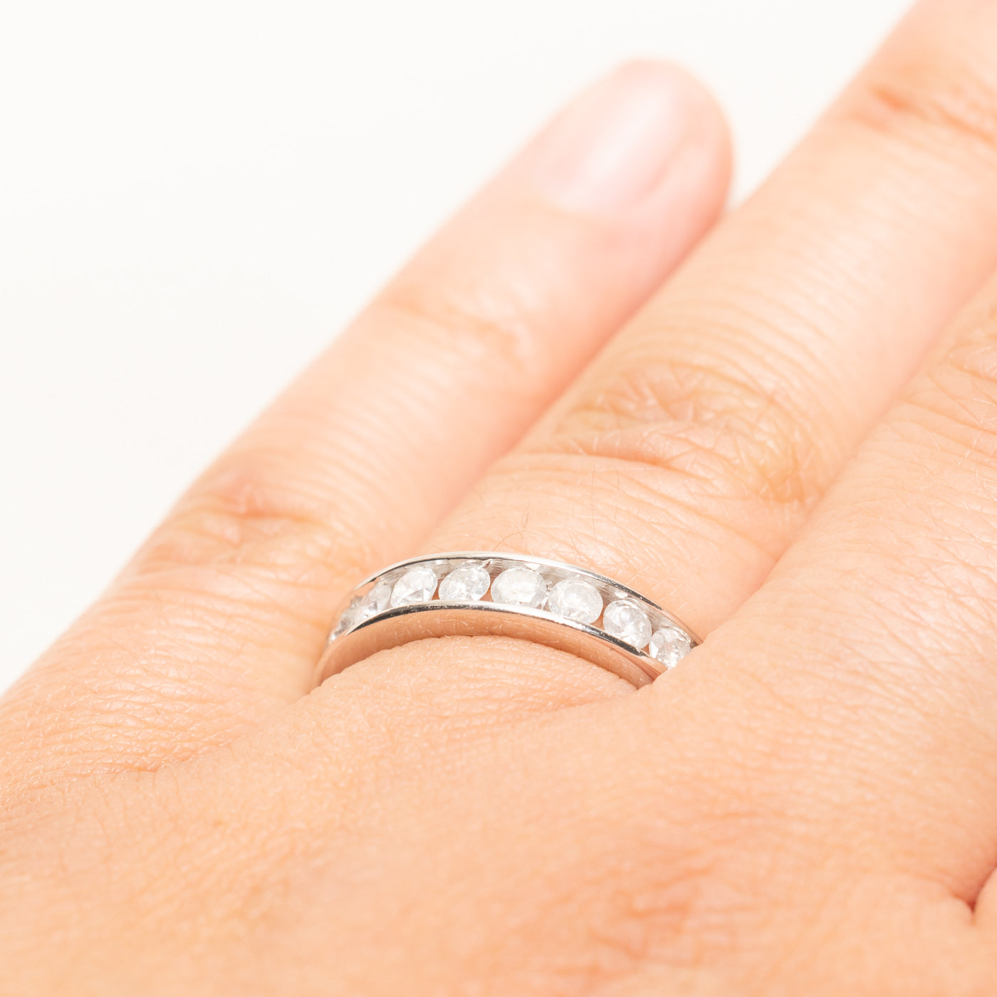 Semi Eternity Channel Set Diamond Band | 1.00ctw | SZ 7.25