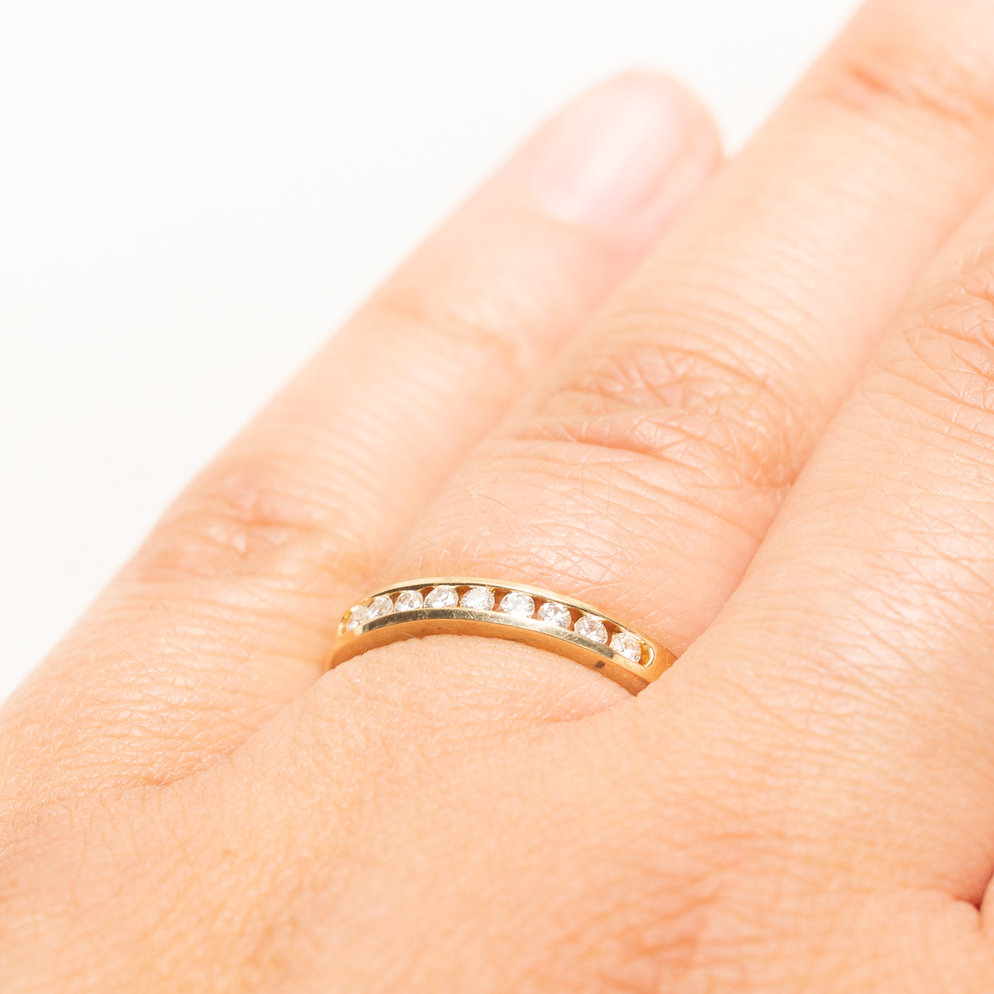 Semi-Eternity Channel Set Diamond Band | 0.18ctw | 1.70mm | SZ 6.25