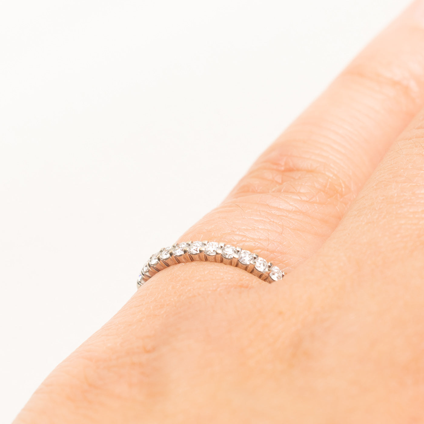 18k Semi-Eternity Diamond Band | 0.24ctw | 1.95mm | SZ 5.25