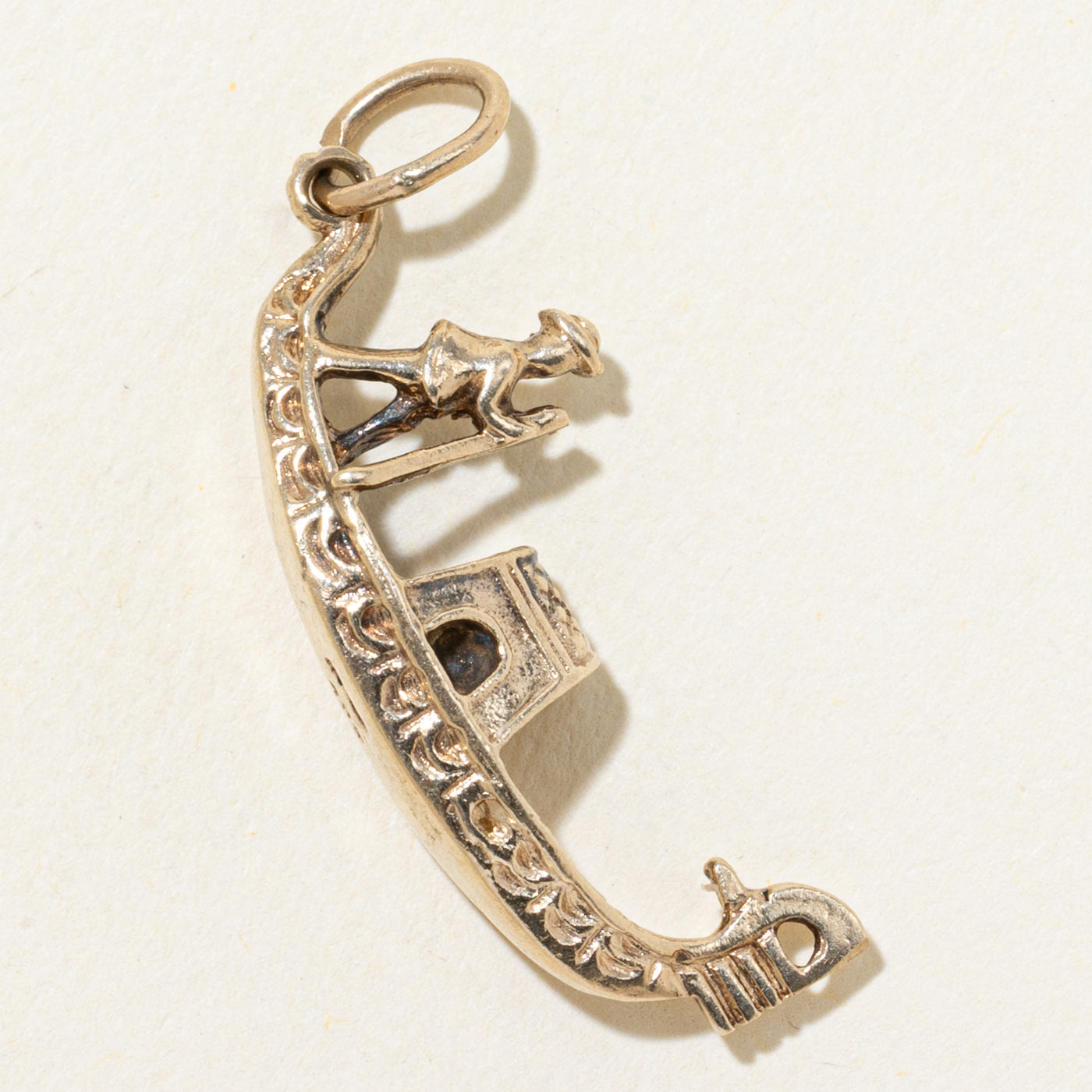 10k Yellow Gold Gondola Charm