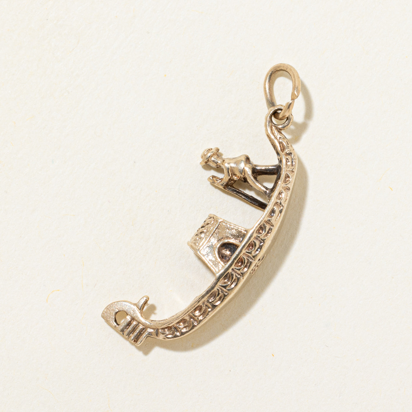 10k Yellow Gold Gondola Charm