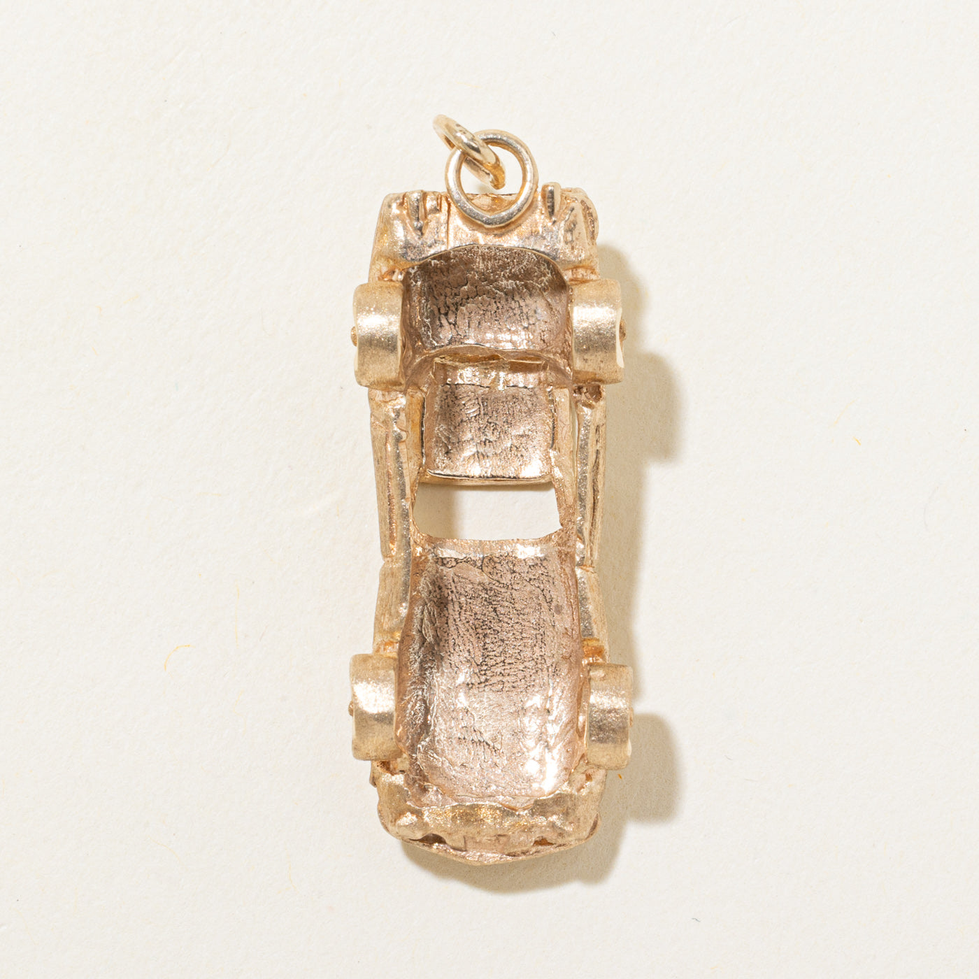 10k Yellow Gold Sports Car Charm