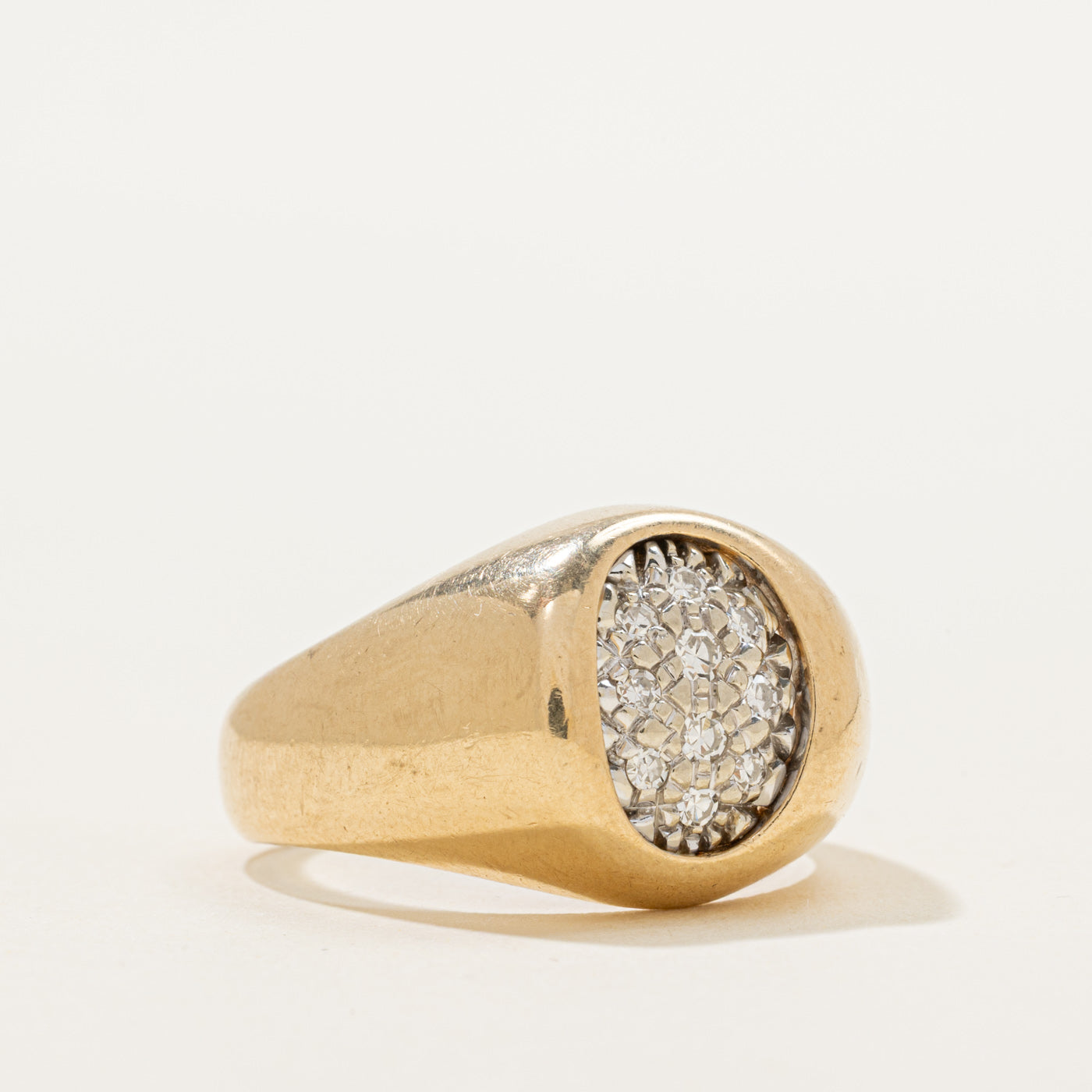 Diamond Cluster Dome Ring | 0.23ctw | SZ 10