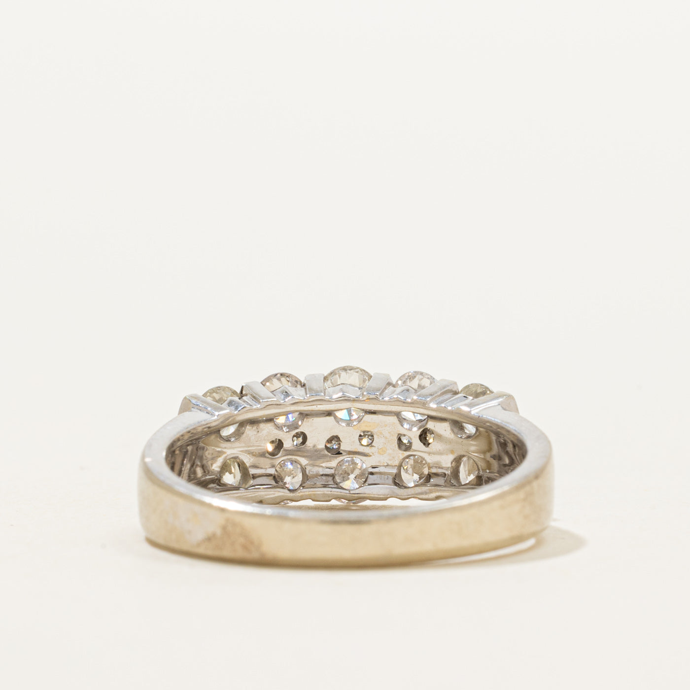 Multi Column Diamond Ring | 0.98ctw | SZ 6.75