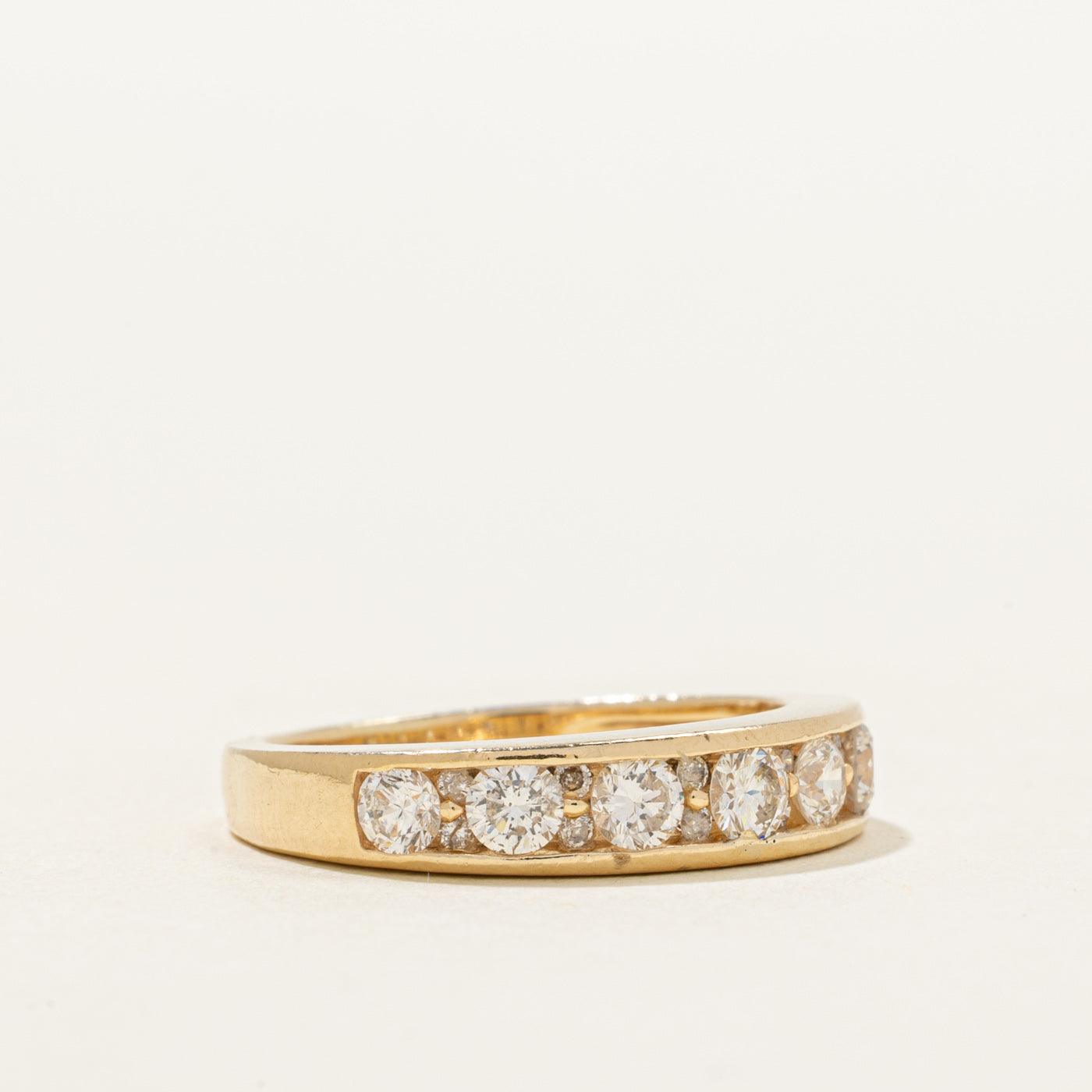 Semi Eternity Diamond Ring | 0.82ctw | SZ 6
